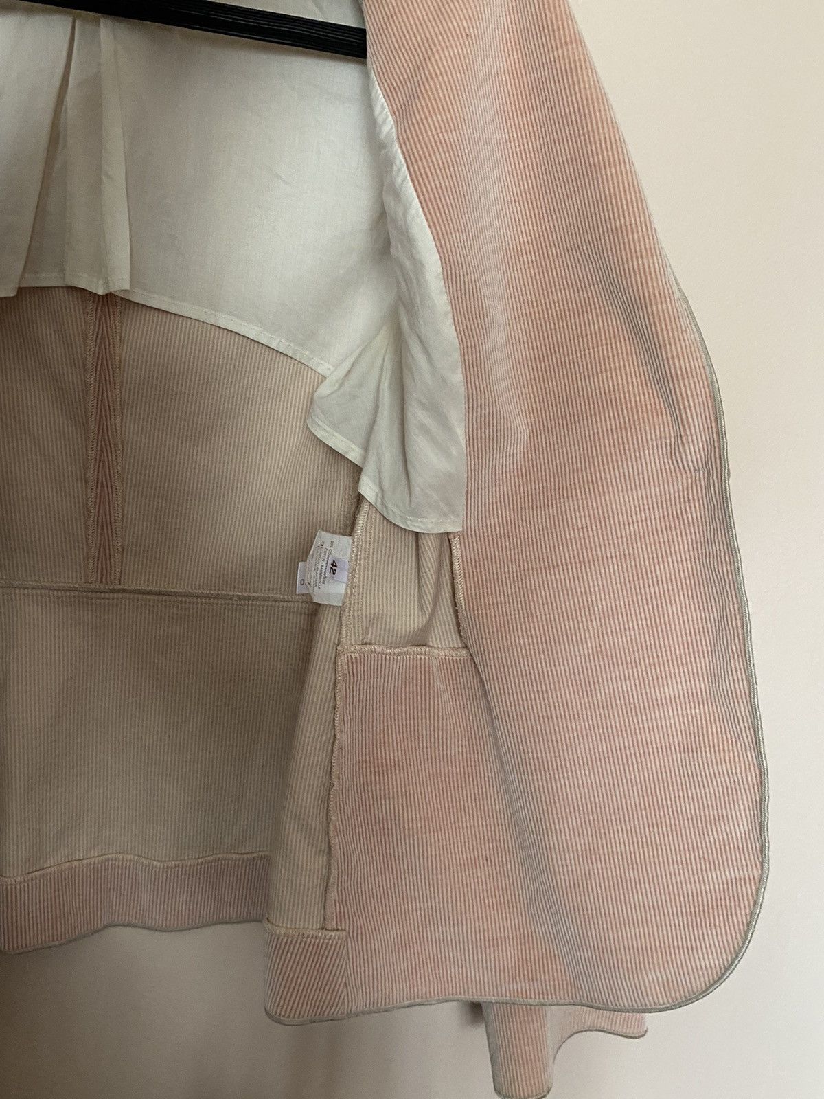 Brunello Cucinelli Brunello Cucinelli Blazer Velvet Pink Size M / US 6-8 / IT 42-44 - 12 Thumbnail