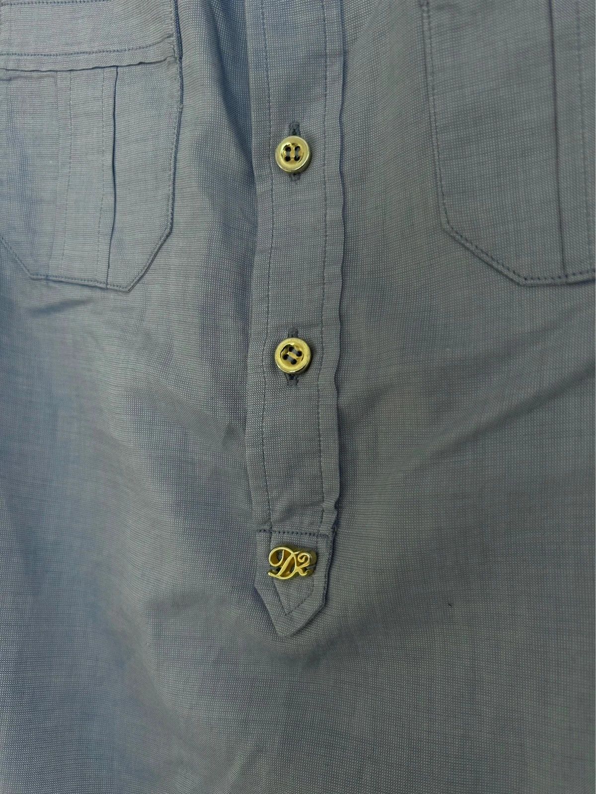 Dsquared2 Dsquared2 Short Sleeve Button Up Shirt Size XS / US 0-2 / IT 36-38 - 3 Thumbnail