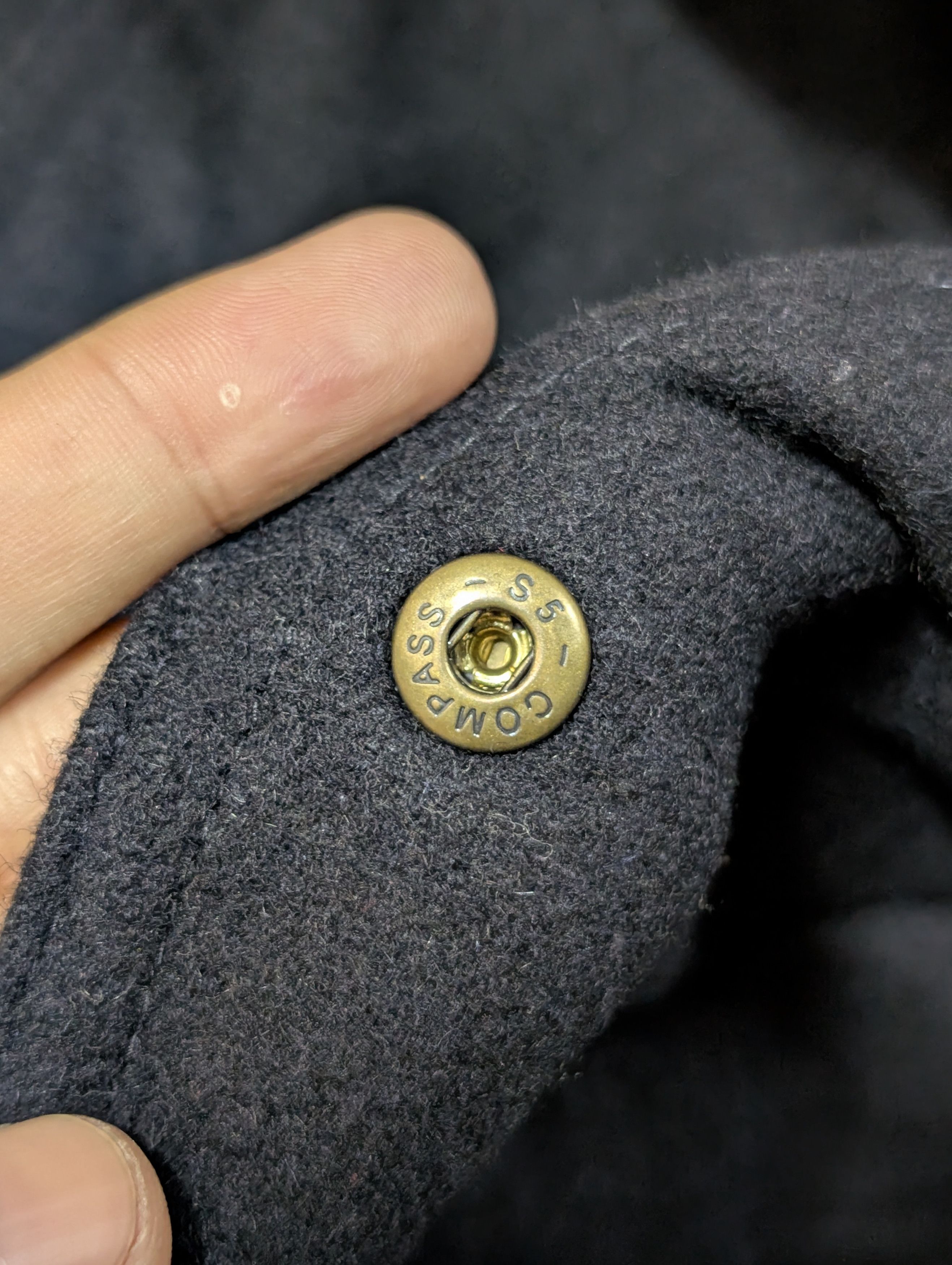 Global Work Vintage Global Work Wool Jacket Tactical Winter Coat Size US M / EU 48-50 / 2 - 10 Thumbnail