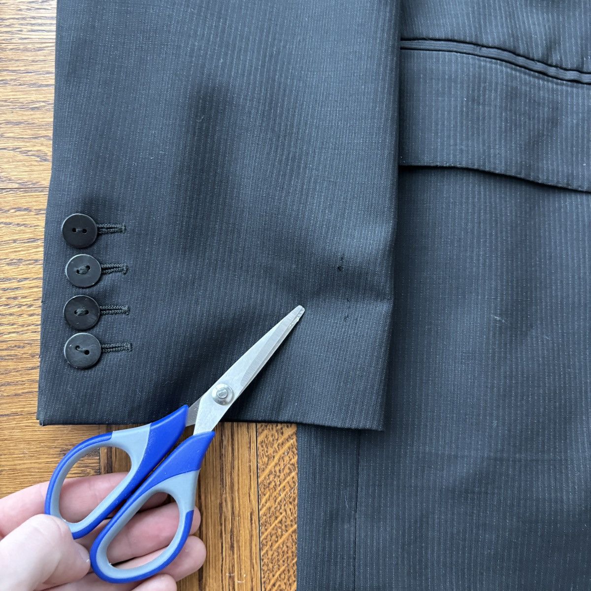 Jean Paul Gaultier × Vintage 1990s Jean Paul Gaultier Suit Jacket 90s Vintage Blazer JPG Size 44R - 17 Thumbnail