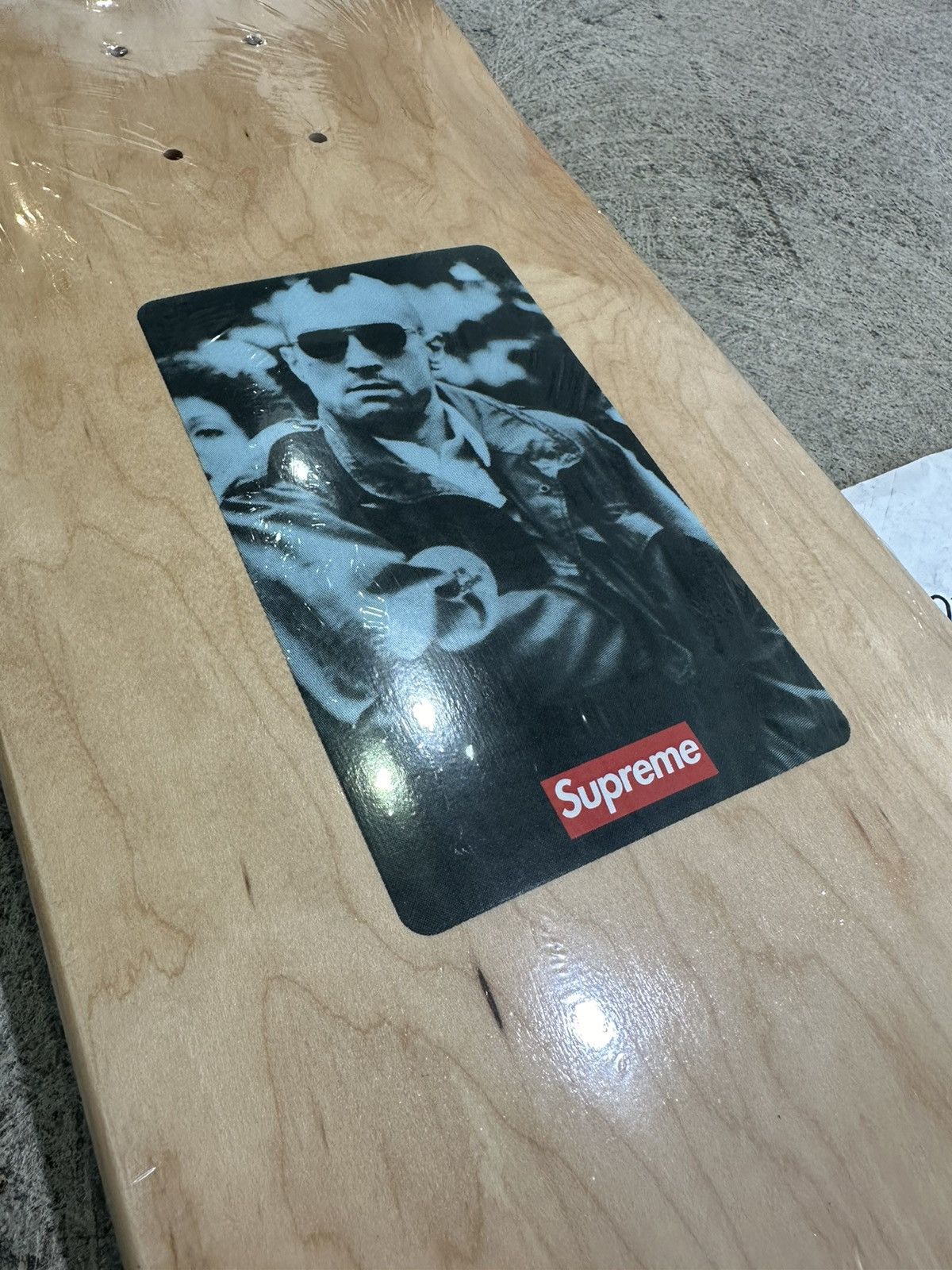 Supreme Supreme 20th Anniversary Taxi Driver Skateboard Deck Natural Size ONE SIZE - 3 Thumbnail