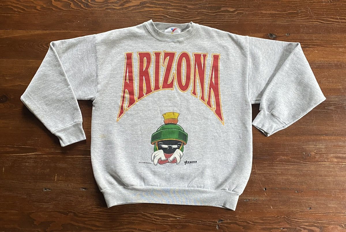 Warner Bros Vintage ‘93 Marvin Martian Arizona Crewneck Sweatshirt Size US M / EU 48-50 / 2 - 2 Thumbnail