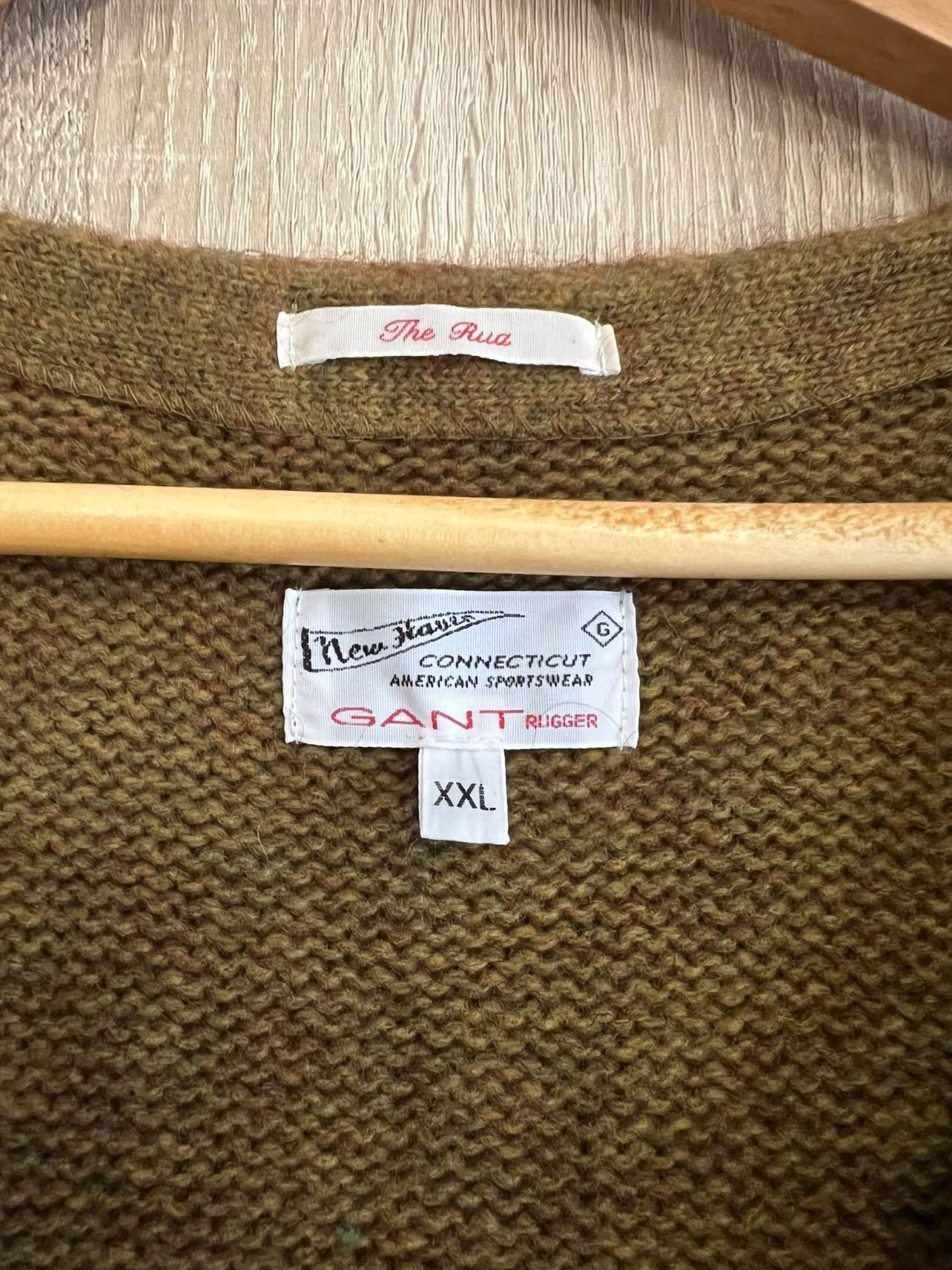 Gant Gant American wool cardigan 🔥 💥 Size XXL / US 16-18 / IT 52-54 - 9 Thumbnail