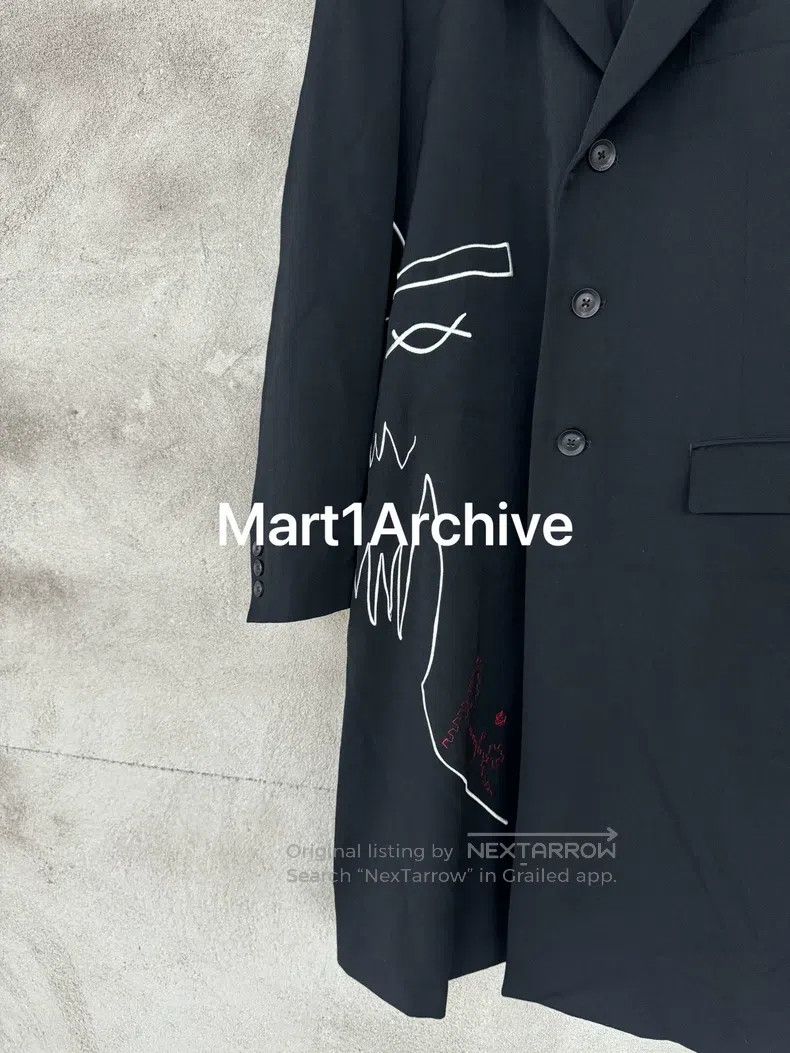 Yohji Yamamoto YOHJI YAMAMOTO Miyazawa Rei Dr.Jkt Coat Size M / US 6-8 / IT 42-44 - 3 Thumbnail