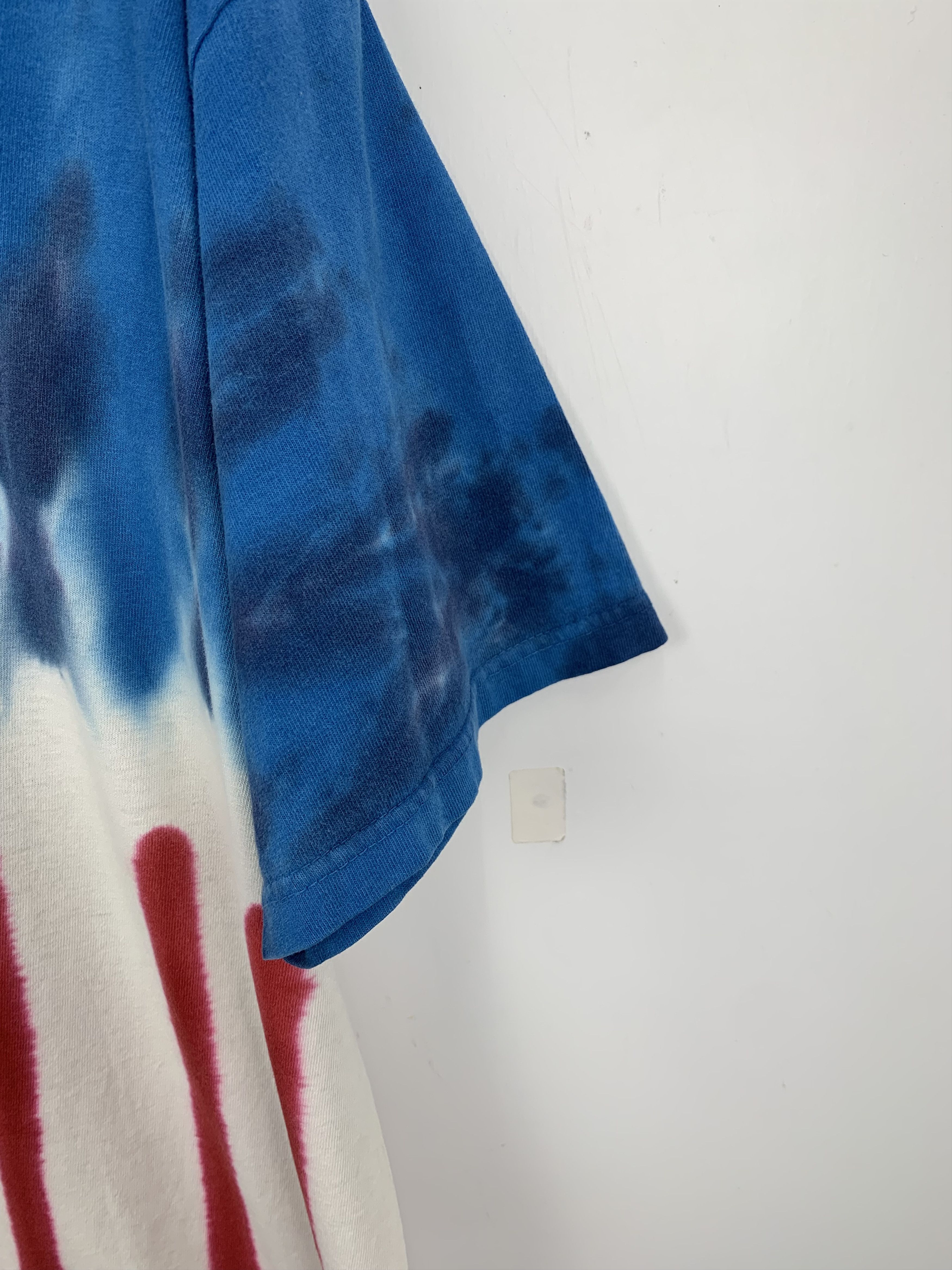Other Vintage Y2K Tie Dye American Flag Colour T Shirt TA0051 Size US XXL / EU 58 / 5 - 5 Thumbnail