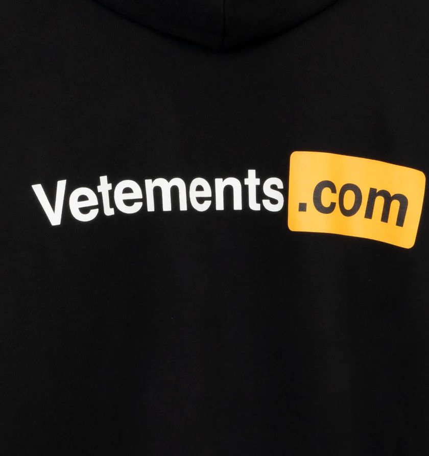 Vetements o1h1sh10525 Oversized Hoodie in Black Size US M / EU 48-50 / 2 - 4 Thumbnail