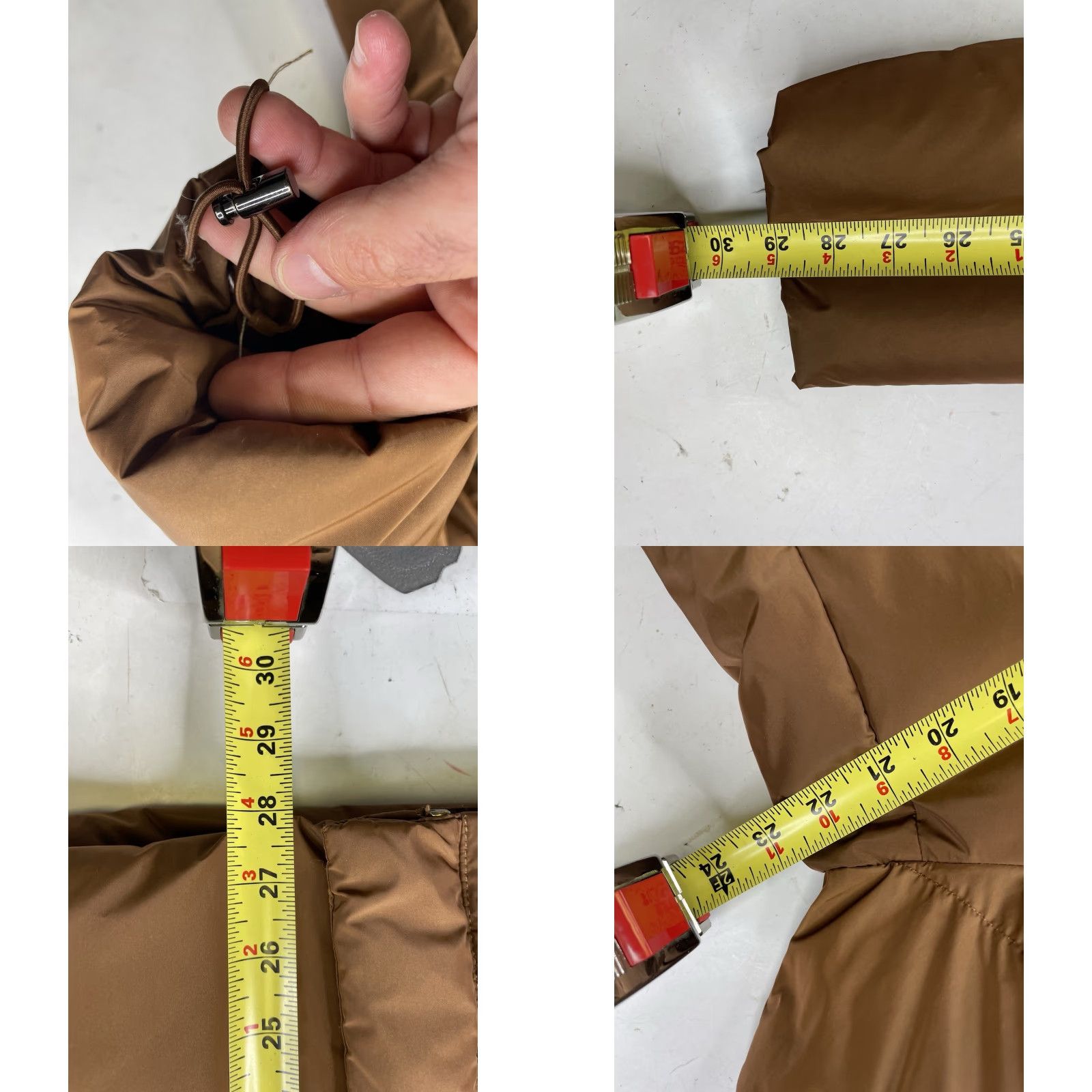 Vintage VINTAGE Jenni Kayne Puffer Jacket Women XS Full Zip Mock Neck Brown Down Polyester Slim? Size XS / US 0-2 / IT 36-38 - 8 Thumbnail