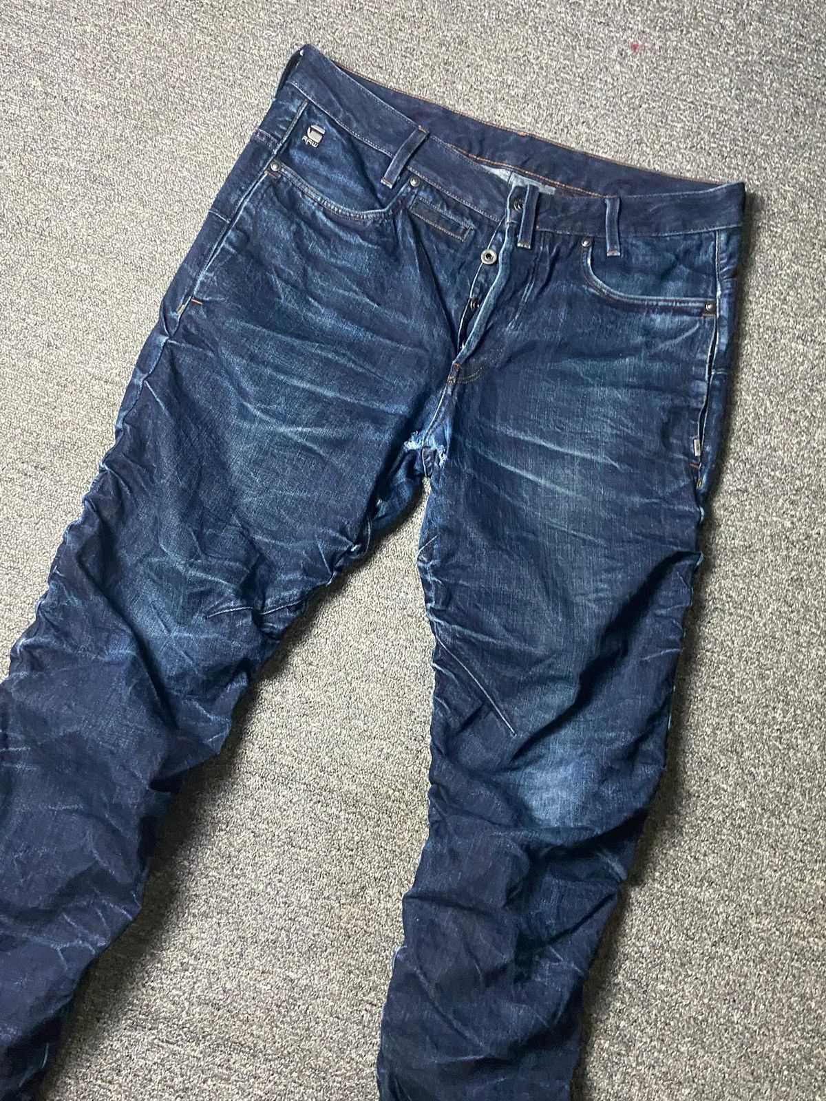 G-Star Vintage G-Star Raw Tapered Jeans (138) Size US 35 - 11 Thumbnail