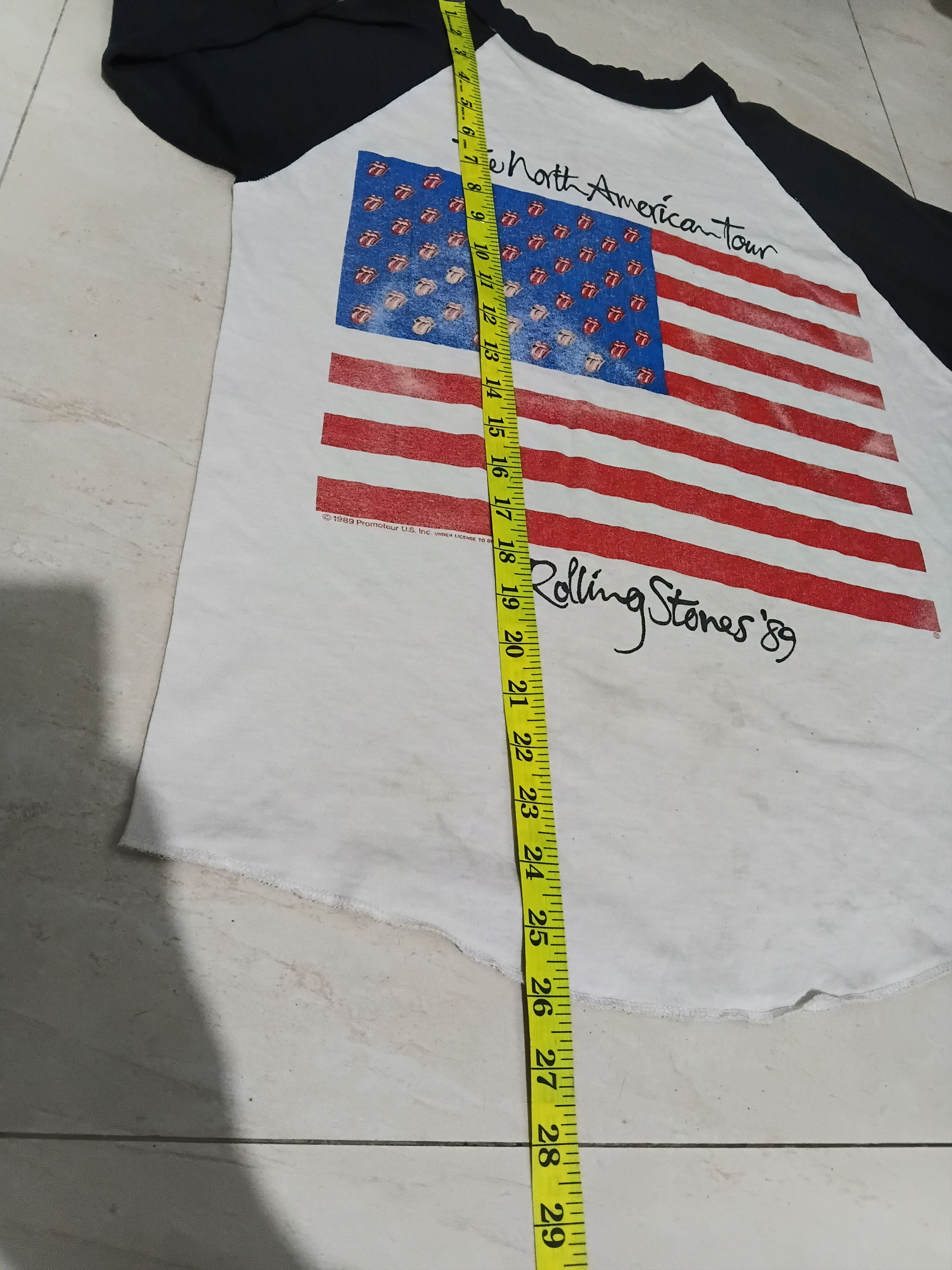 Vintage Rare x rolling stones x bandtees x vintage Size US M / EU 48-50 / 2 - 9 Thumbnail