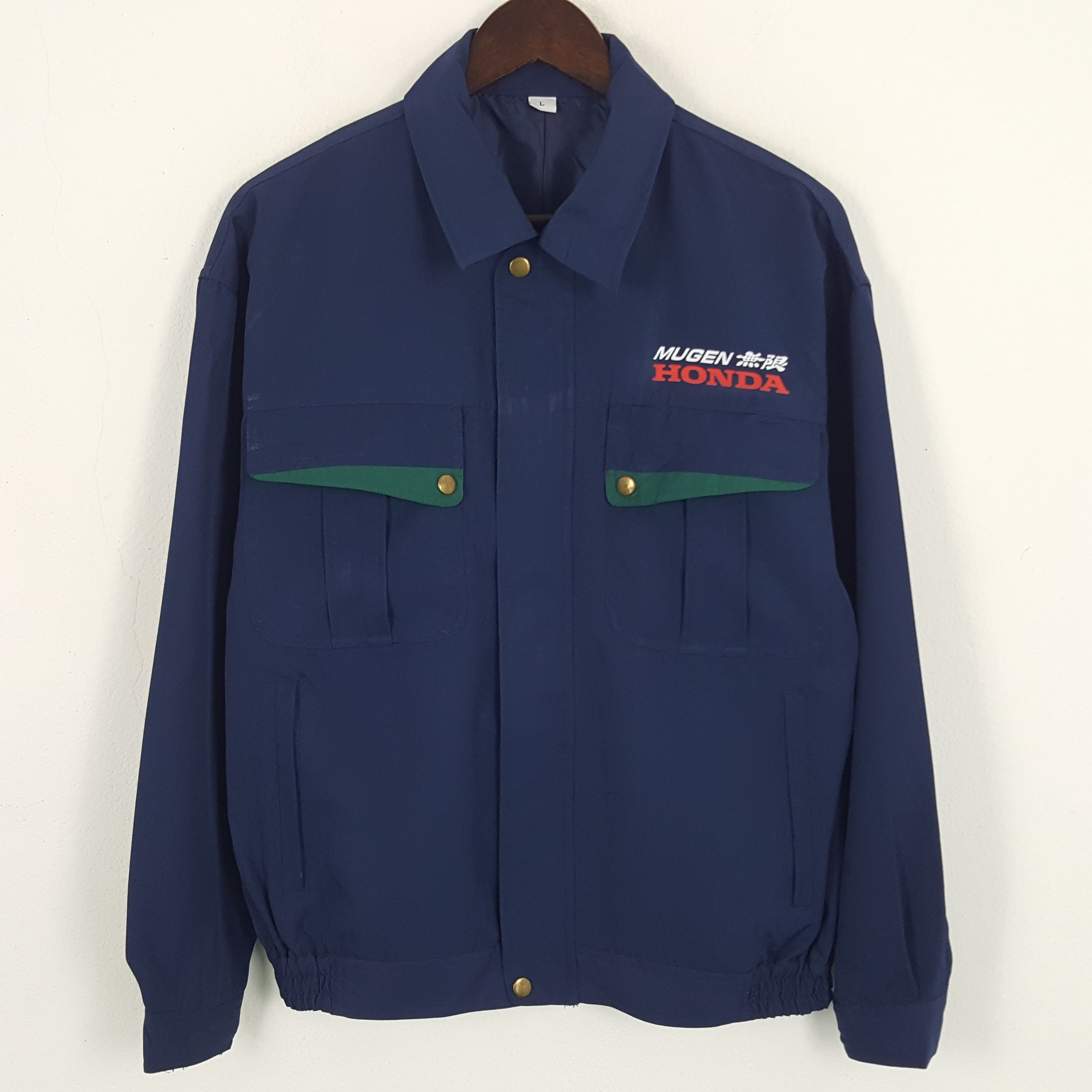 Honda × Vintage Vintage Mugen Honda Racing Custom Art Uniform Jacket Size US M / EU 48-50 / 2 - 2 Thumbnail