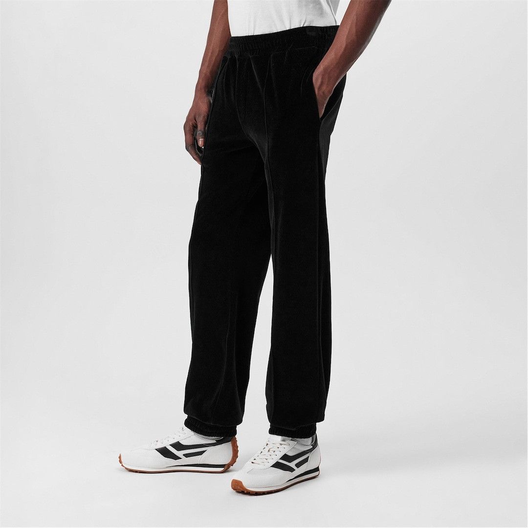 Valentino o1g2r1mq0526 Chez Valentino Jogging Trousers in Black Size US 36 / EU 52 - 4 Thumbnail