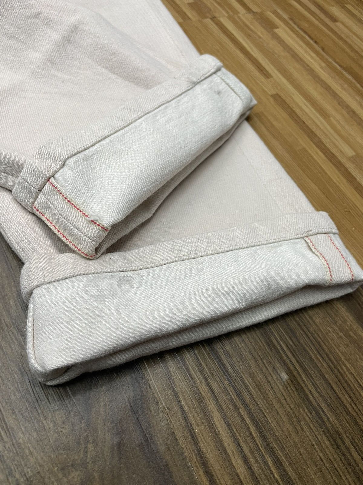 A.P.C. Vintage APC Jeans Selvedge Denim White Size 28 Size US 28 / EU 44 - 7 Thumbnail