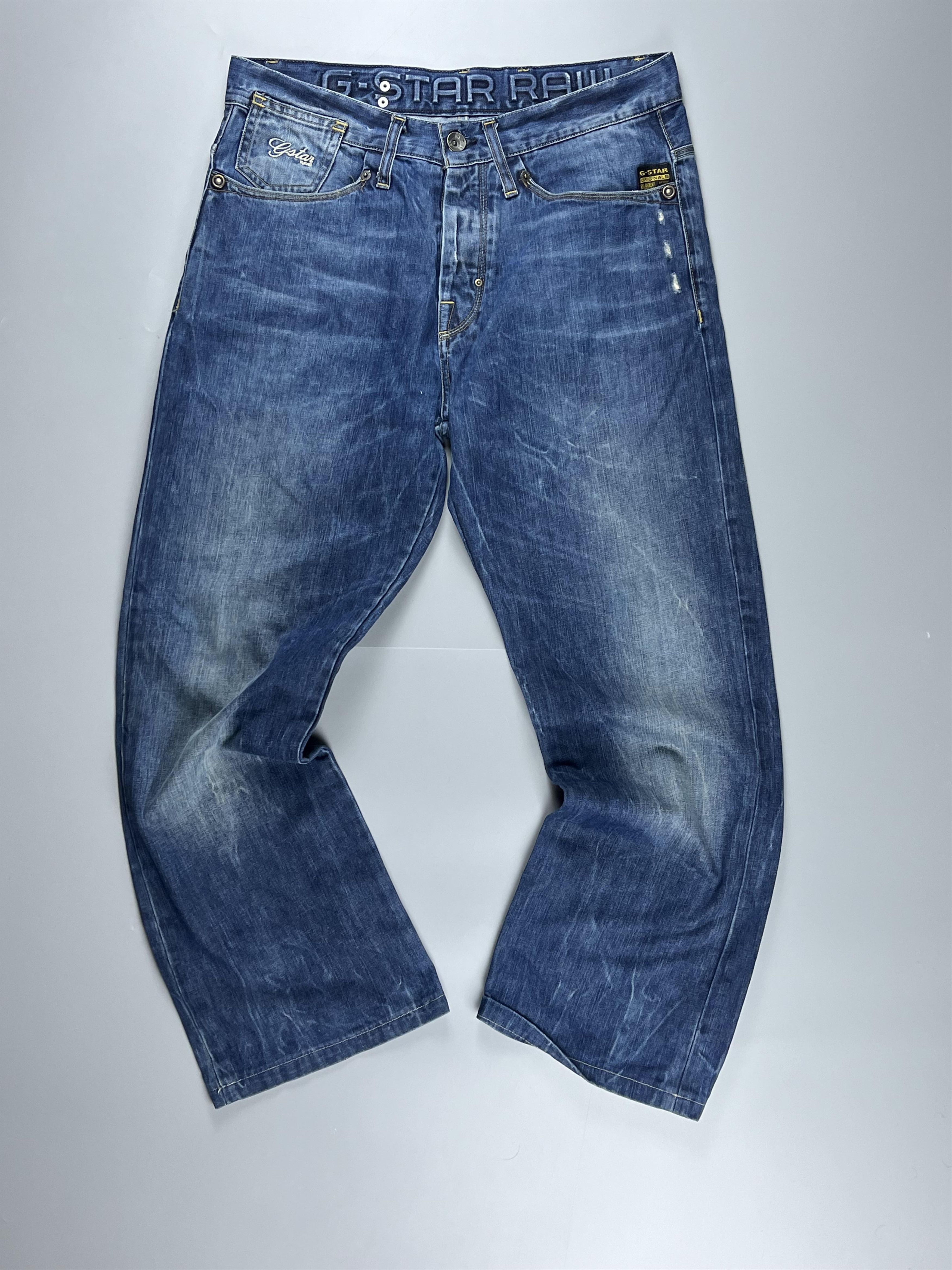 G-Star × Japanese Brand × Vintage Rare G-Star Baggy Jeans Size US 33 - 6 Thumbnail