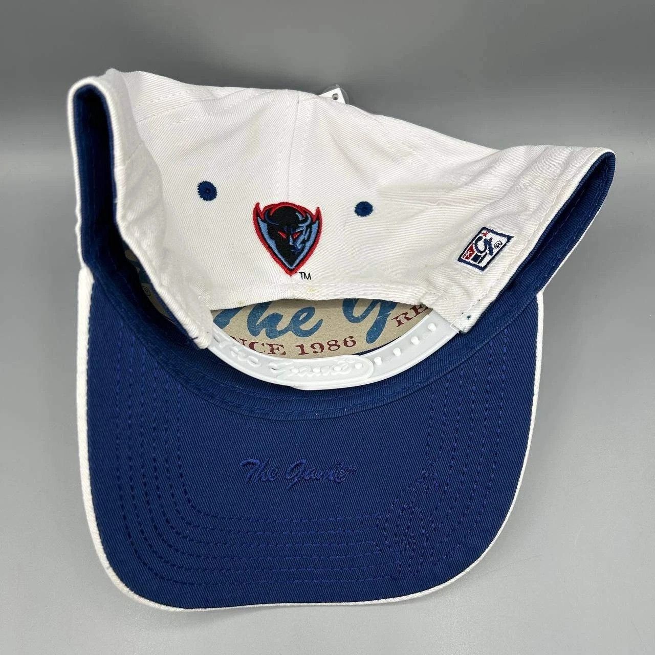 The Game Vintage DePaul Blue Demons Hat Men NCAA Snap Back Cap Cotton Size ONE SIZE - 7 Thumbnail