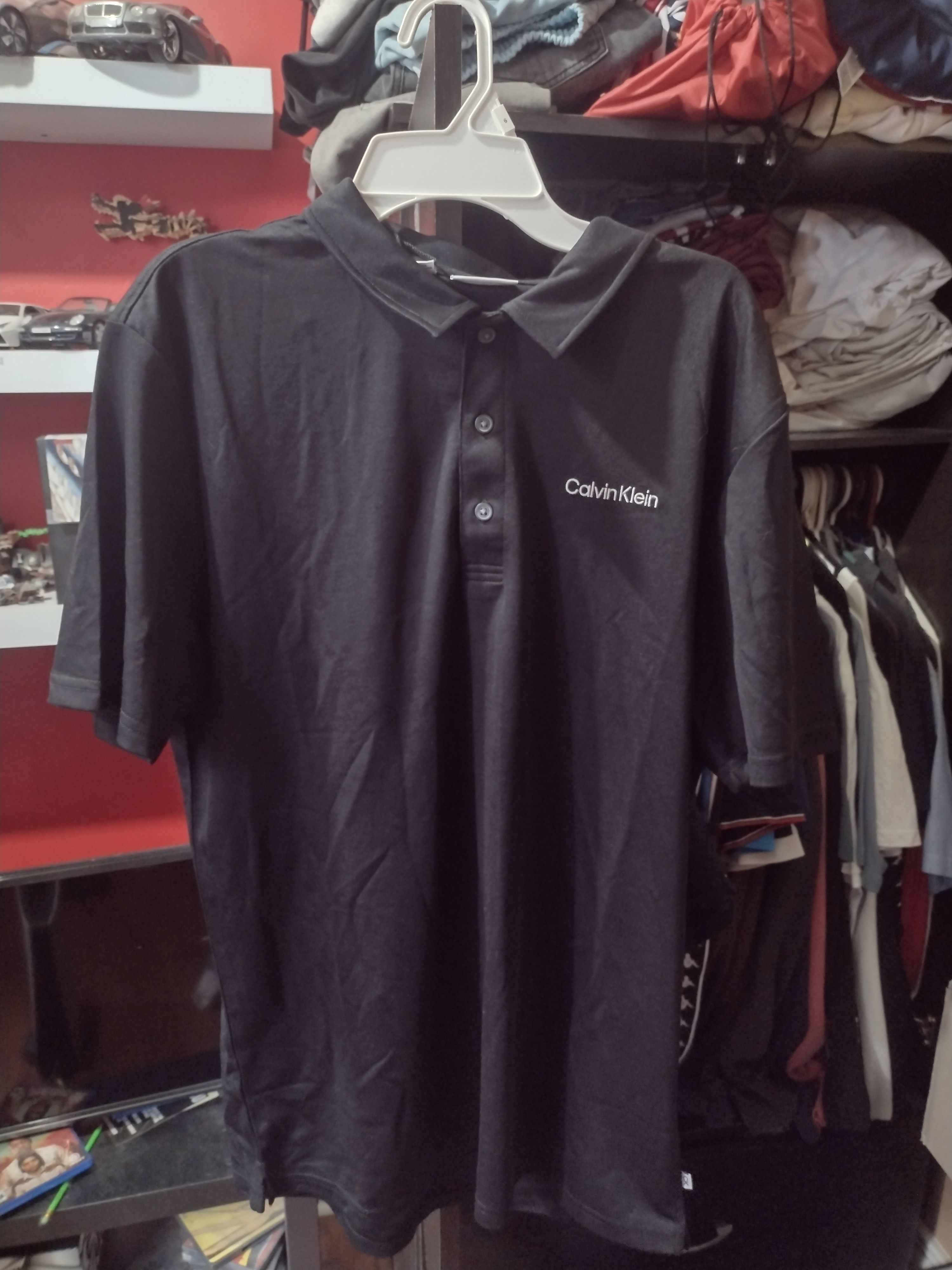 Calvin Klein Calvin Klein Polo Size US L / EU 52-54 / 3 - 1 Thumbnail
