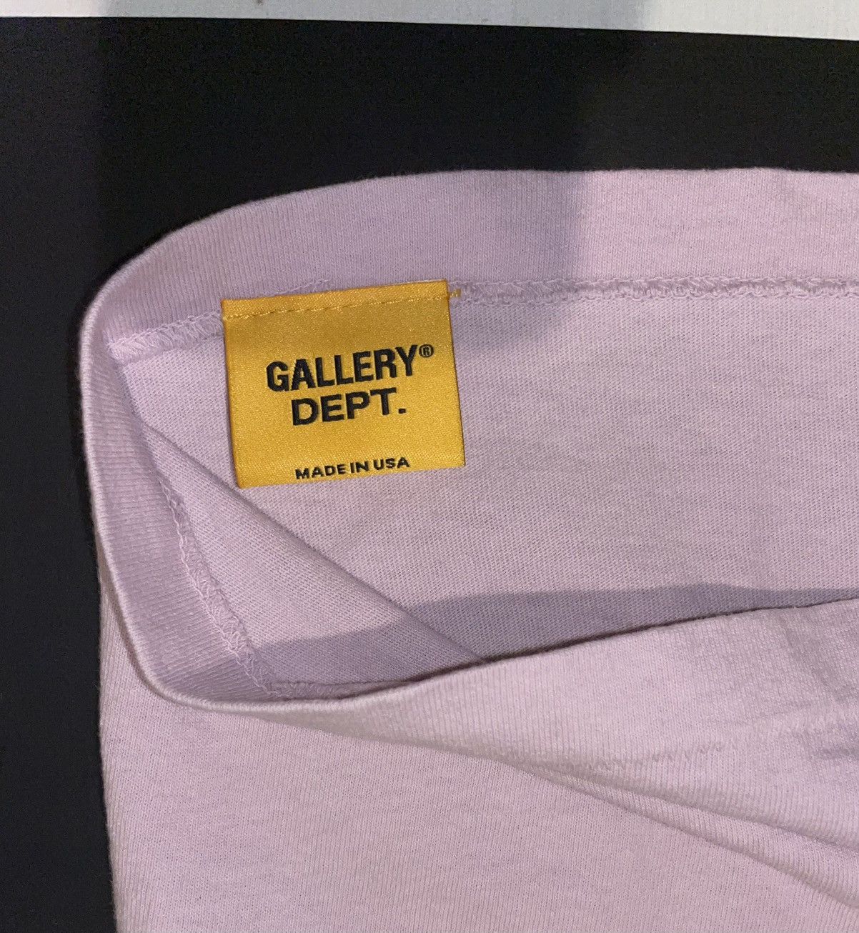 Gallery Dept. Gallery Dept. Art Deco Tee | Medium | Lavender | NWT Size US M / EU 48-50 / 2 - 6 Thumbnail