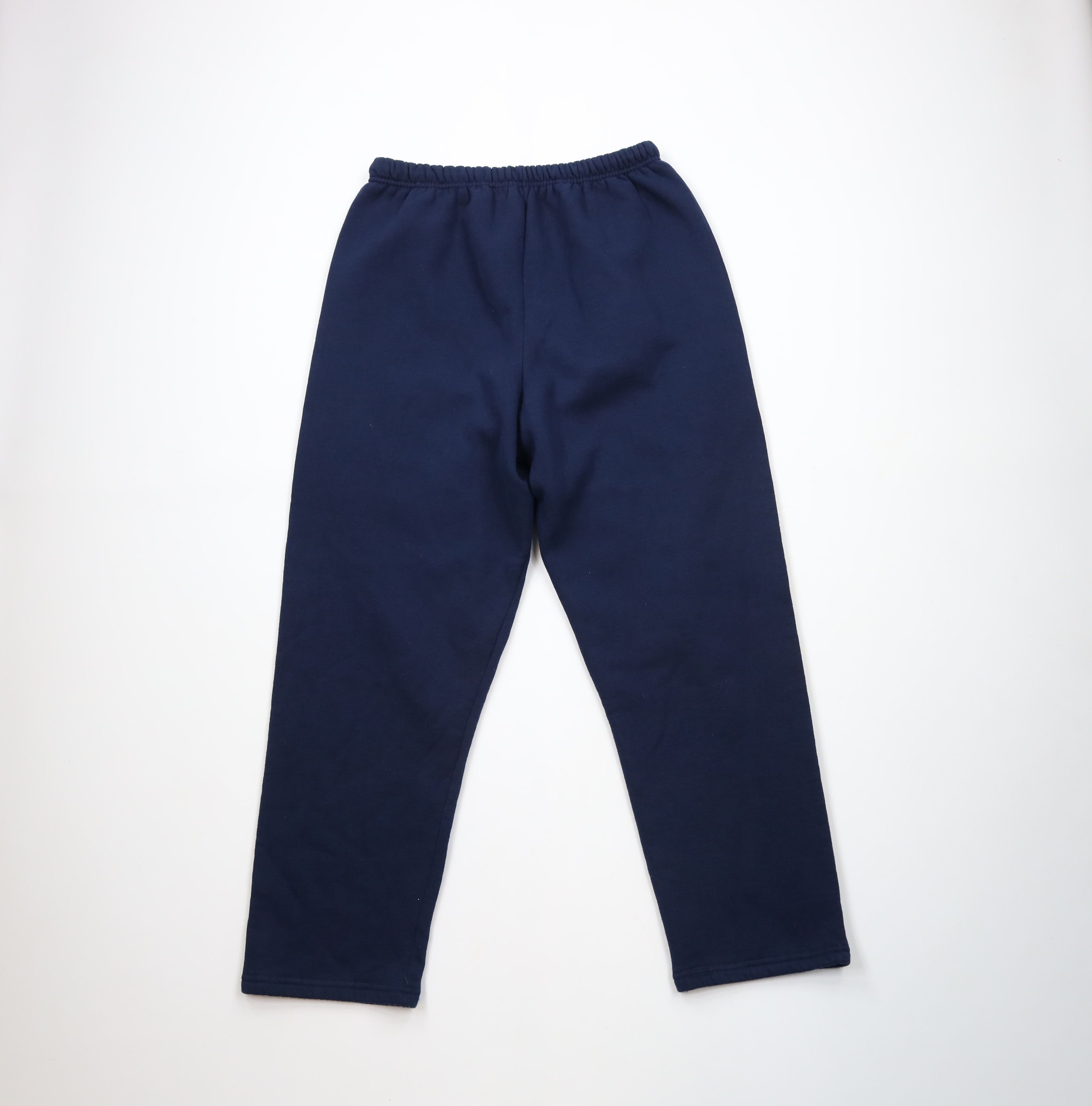 Russell Athletic × Vintage Vintage 90s Russell Athletic Sweatpants Pants Navy Blue USA Size US 36 / EU 52 - 8 Thumbnail