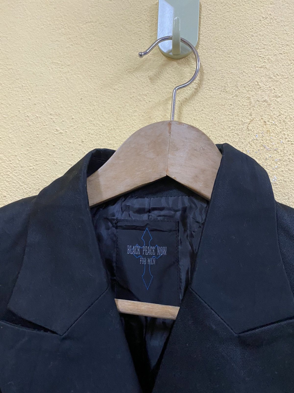 Designer × Seditionaries BLACK PEACE NOW BONDAGE FOR MLN JACKET Size M / US 6-8 / IT 42-44 - 4 Thumbnail
