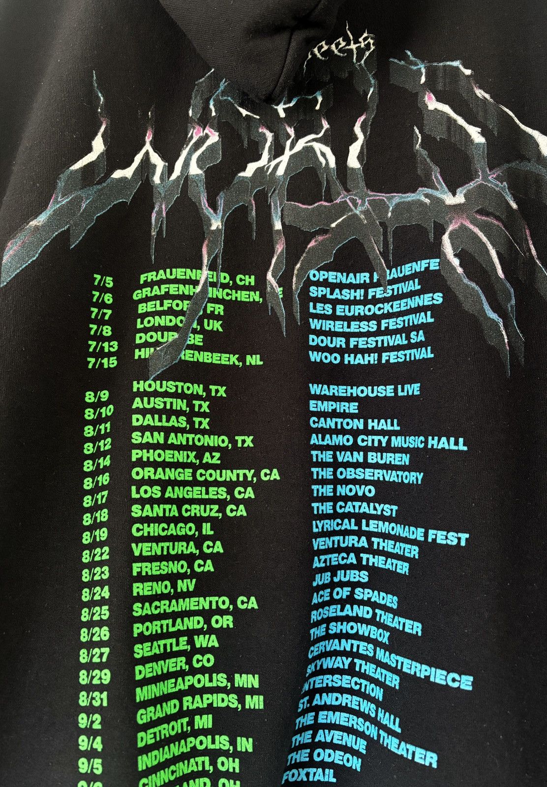 Band Tees Tour Merch Size US XL / EU 56 / 4 - 3 Thumbnail
