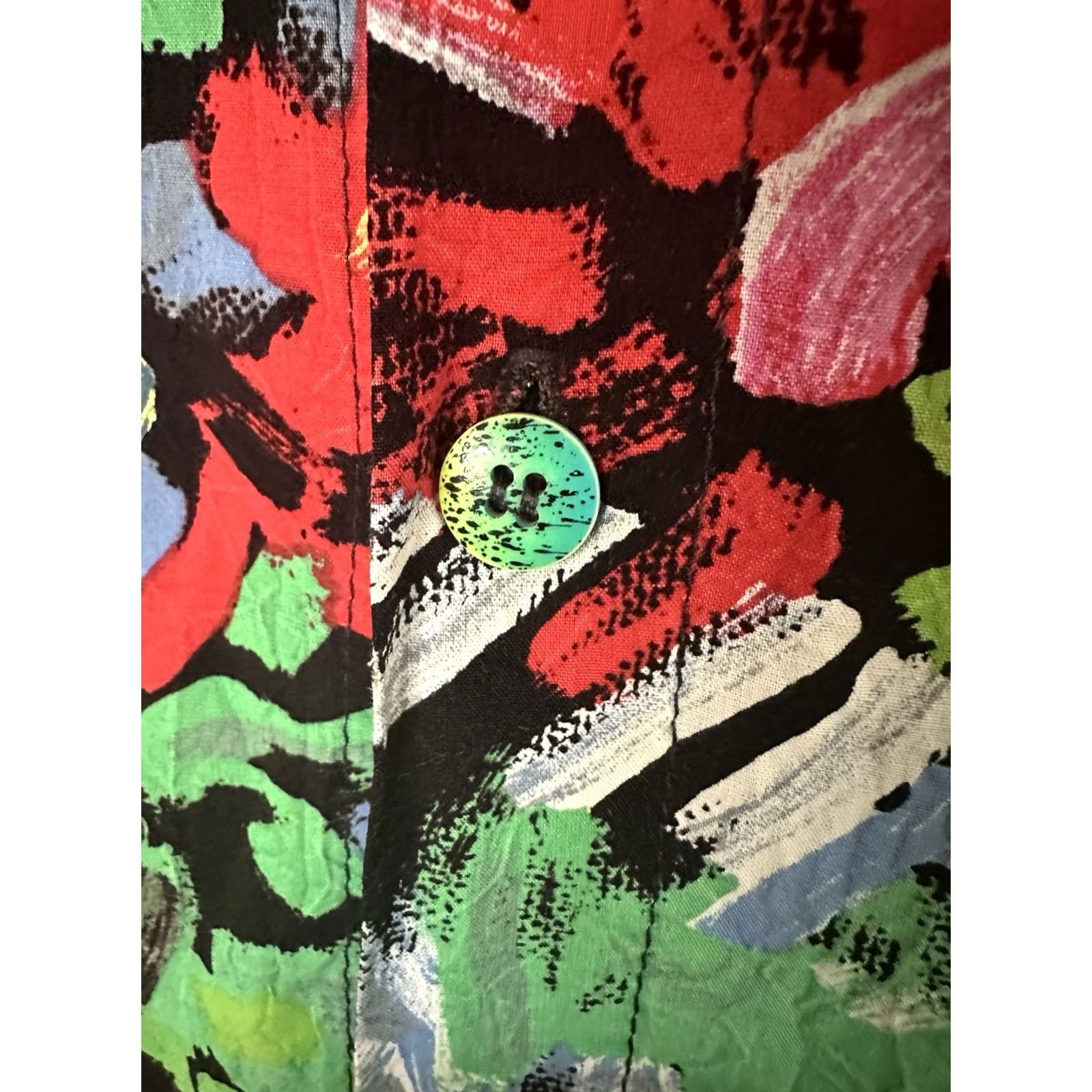Jams World VINTAGE Jams World Shirt Mens XL Floral Rayon Hawaii AOP Button Up Rare Size US XL / EU 56 / 4 - 3 Thumbnail