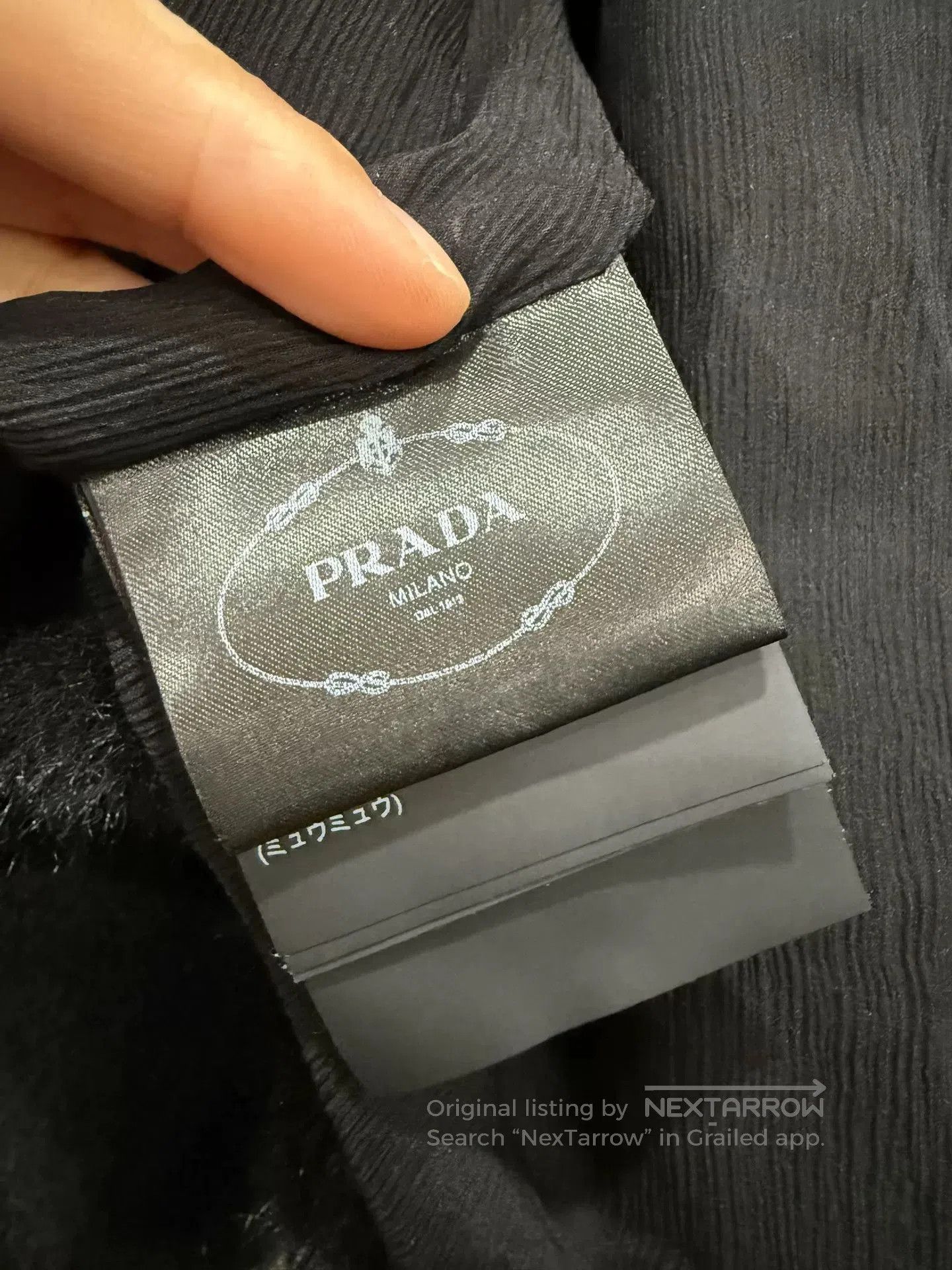 Prada Prada Aspen Black Short Coat. Size S / US 4 / IT 40 - 5 Thumbnail