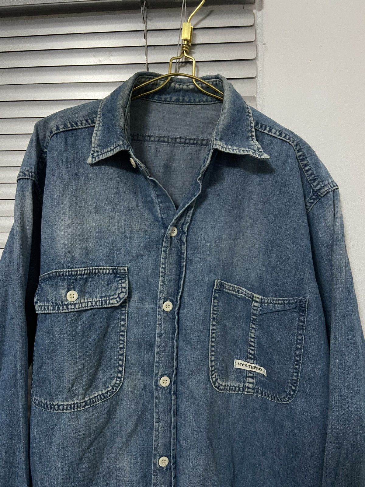 Hysteric Glamour hysteric glamour denim shirt Size US M / EU 48-50 / 2 - 2 Thumbnail