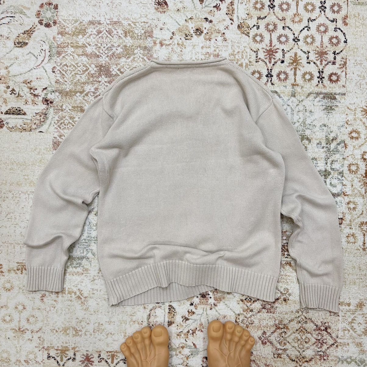 If Six Was Nine × Le Grande Bleu (L.G.B.) Vintage Japanese Style Knit sweater Grunge Avantgarde Y2K Size US L / EU 52-54 / 3 - 2 Thumbnail