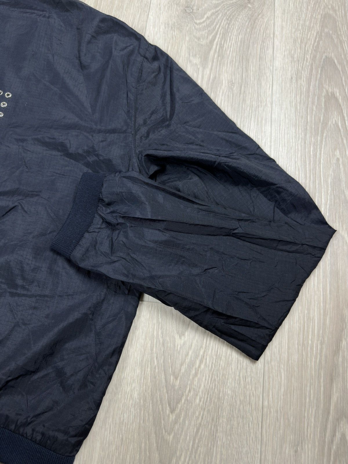 Armani Vintage Armani Jeans Nylon Windbreaker Jacket Size US L / EU 52-54 / 3 - 12 Thumbnail