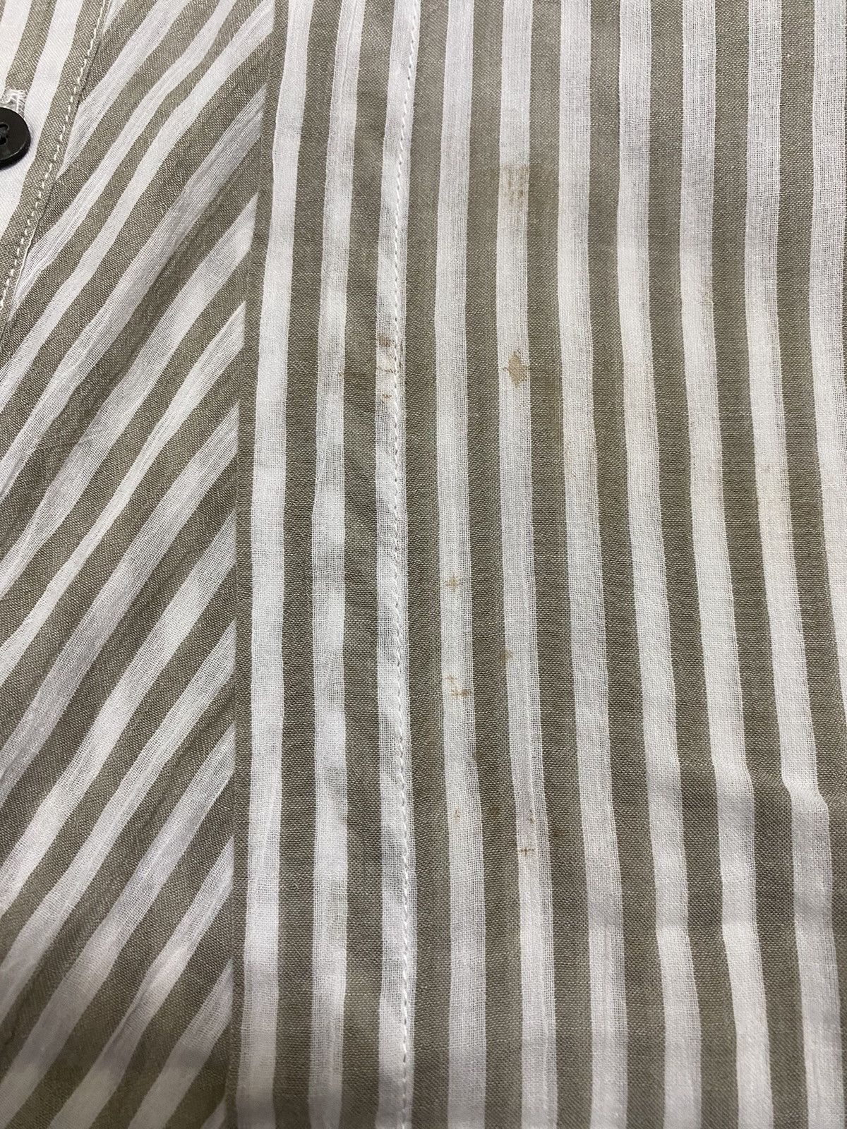 Issey Miyake Issey Miyake by Plantation Stripe Button Up Shirts Size US M / EU 48-50 / 2 - 12 Thumbnail