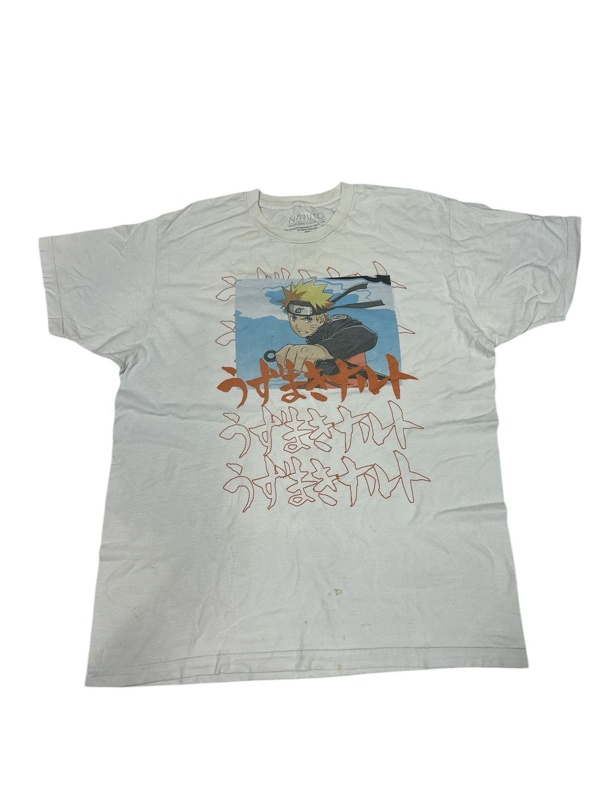 Vintage Vintage y2k Naruto Shippuden Tee🎌💥 Size US XL / EU 56 / 4 - 1 Thumbnail