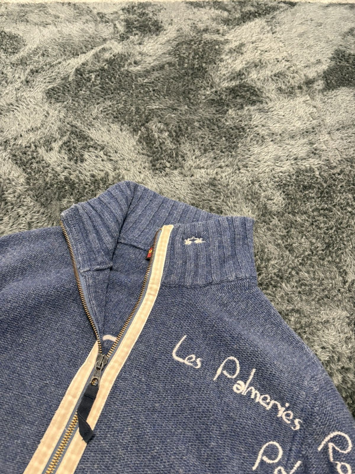 La Martina Vintage La Martina Wool Cropped Zip Sweater Size S / US 4 / IT 40 - 5 Thumbnail