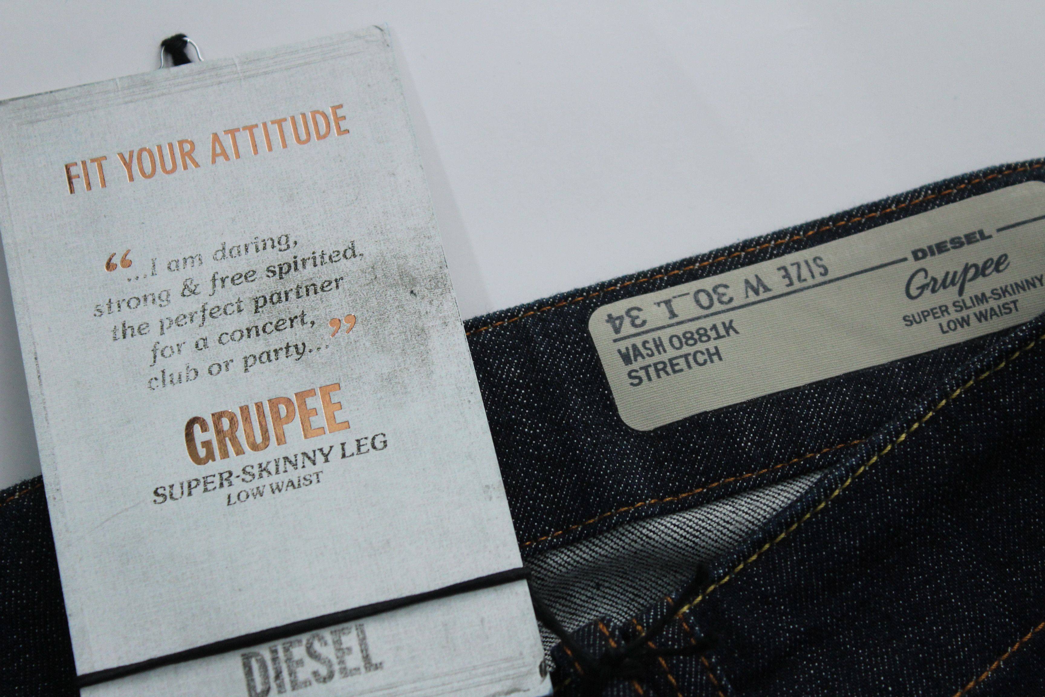 Diesel Diesel Jeans Womens Size 30/34 Hype Rare Vintage Size 30" / US 8 / IT 44 - 7 Thumbnail