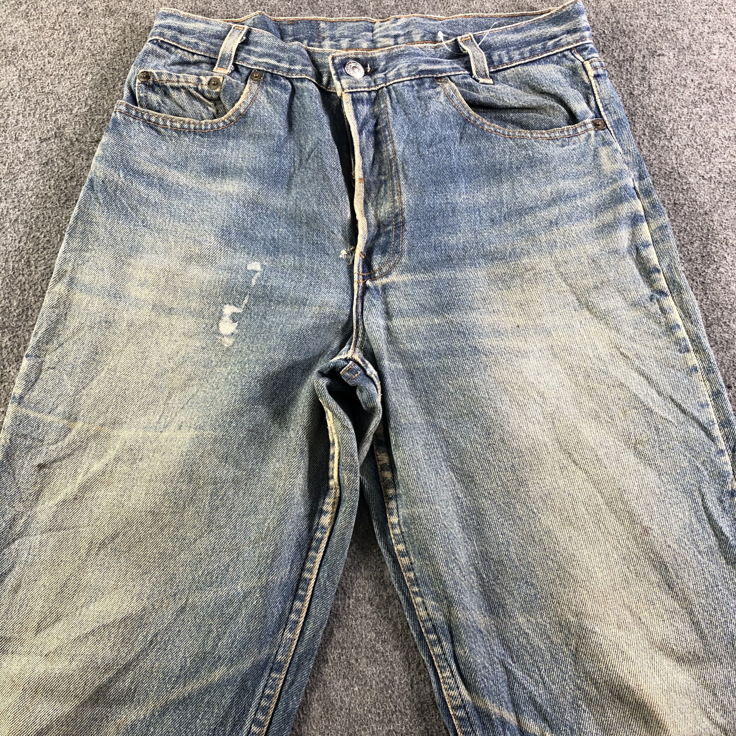 Levi's Vintage 90s Levis 501 Jeans-J3951 Size US 30 / EU 46 - 3 Thumbnail