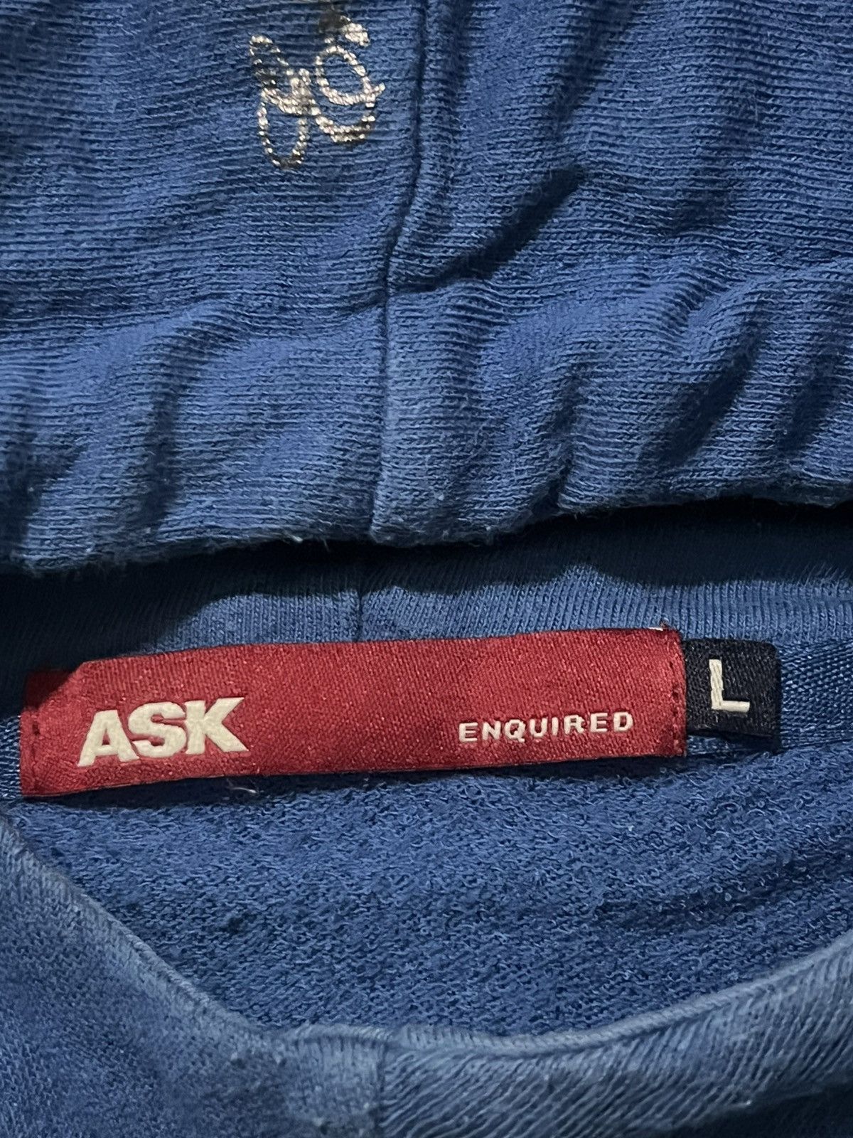 Japanese Brand Ask Enquired Short Sleeve Hoodie Size US L / EU 52-54 / 3 - 6 Thumbnail