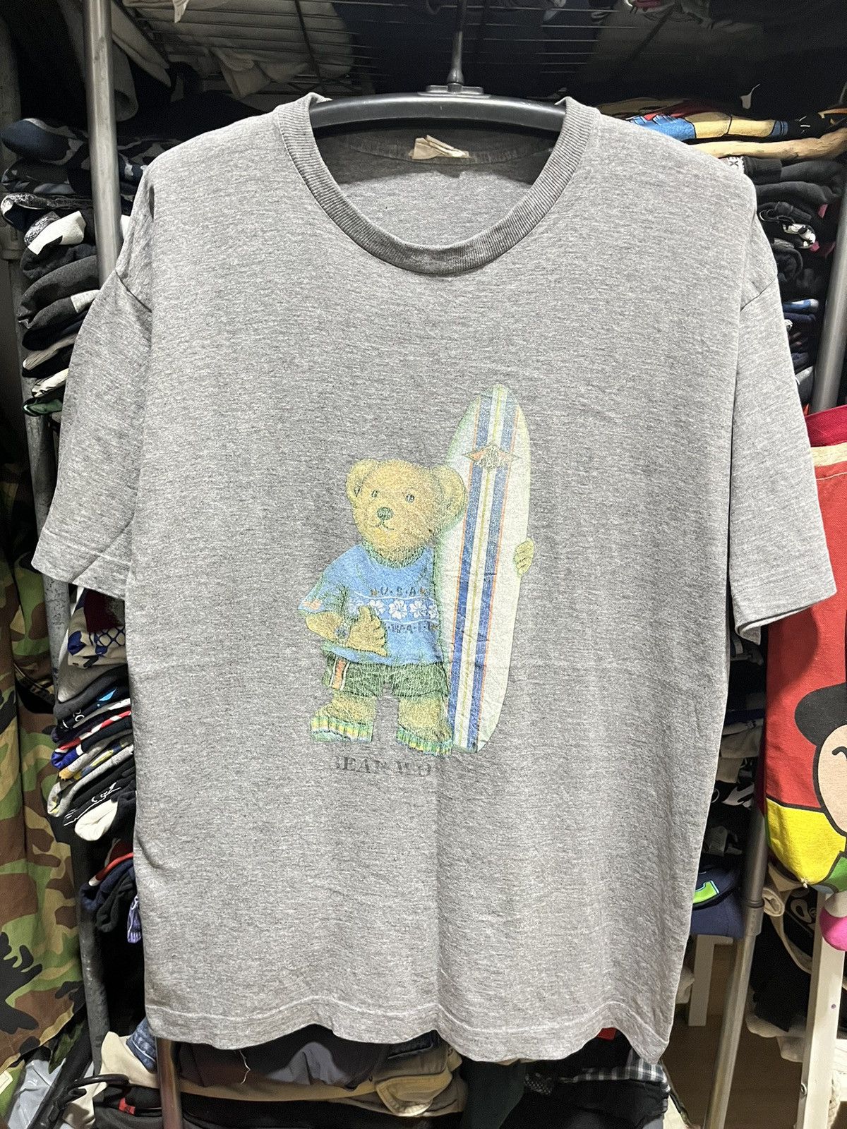 Vintage Bear Beach Surfboard ref.Polo Bear Tee 90s Size US L / EU 52-54 / 3 - 1 Thumbnail