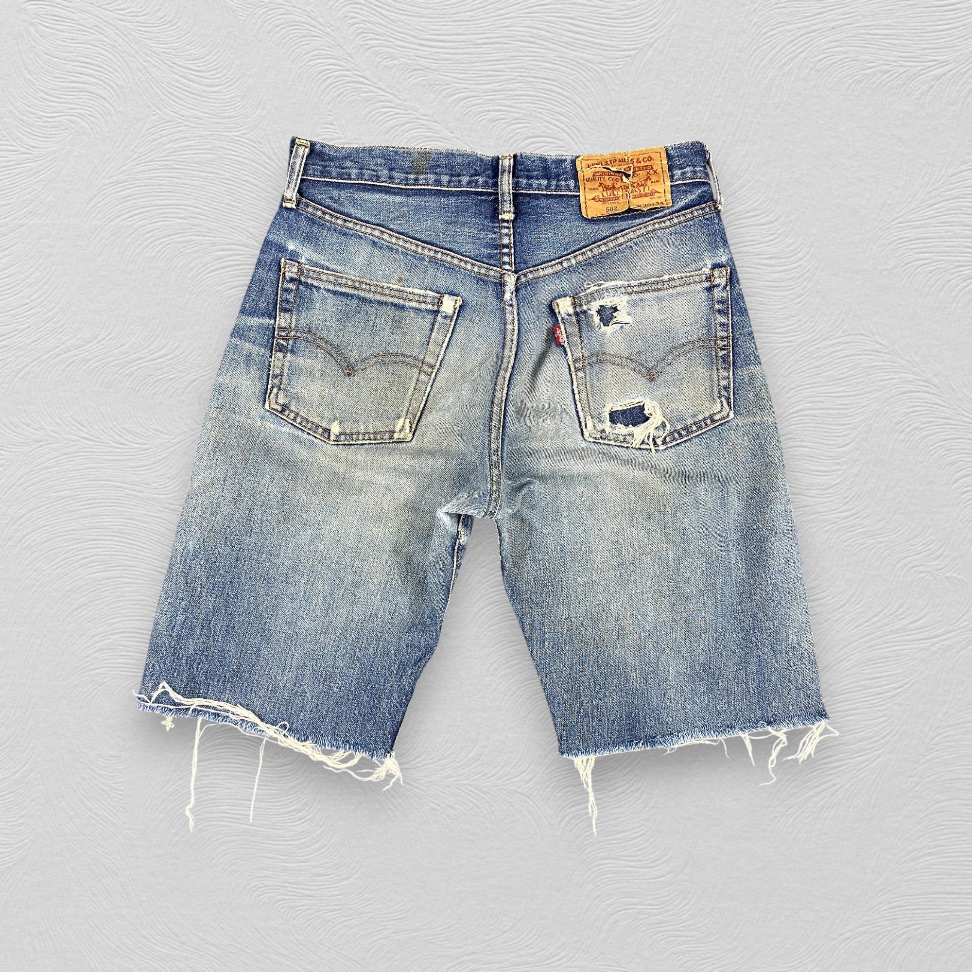 Levi's Redline Vintage Levi's Big E Jeans 502xx 29x10 Denim -JN1341 Size US 29 - 2 Thumbnail
