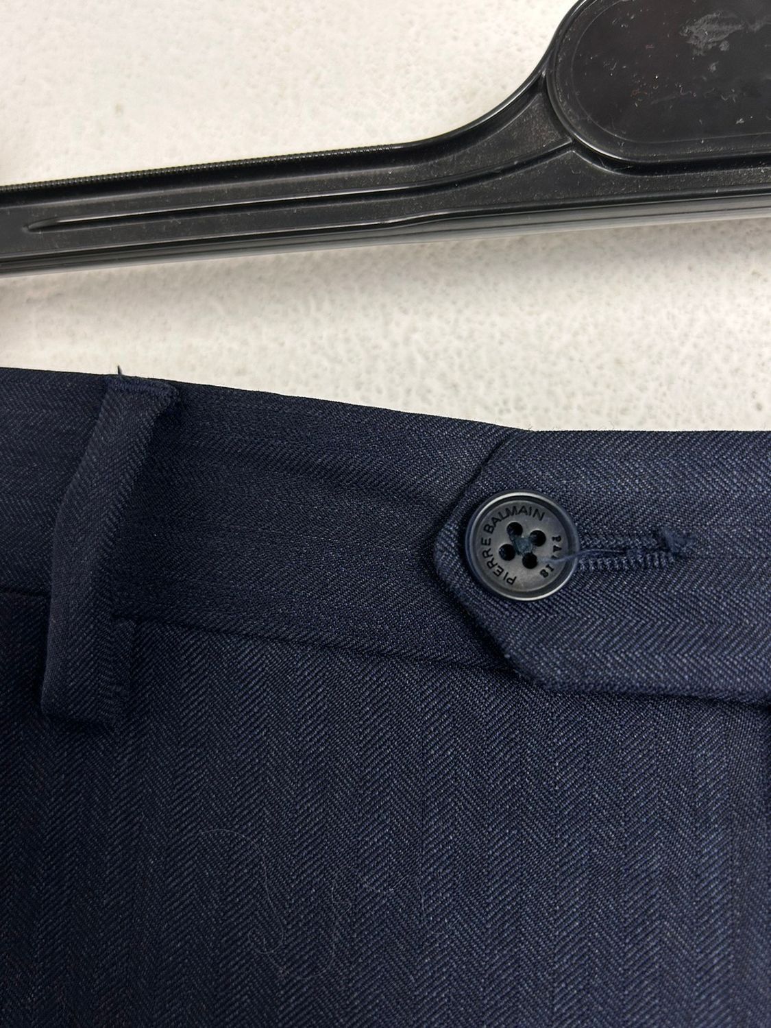 Balmain 90s Vintage Pierre Balmain Casual Tailoring Trousers Pants Size 50S - 3 Thumbnail