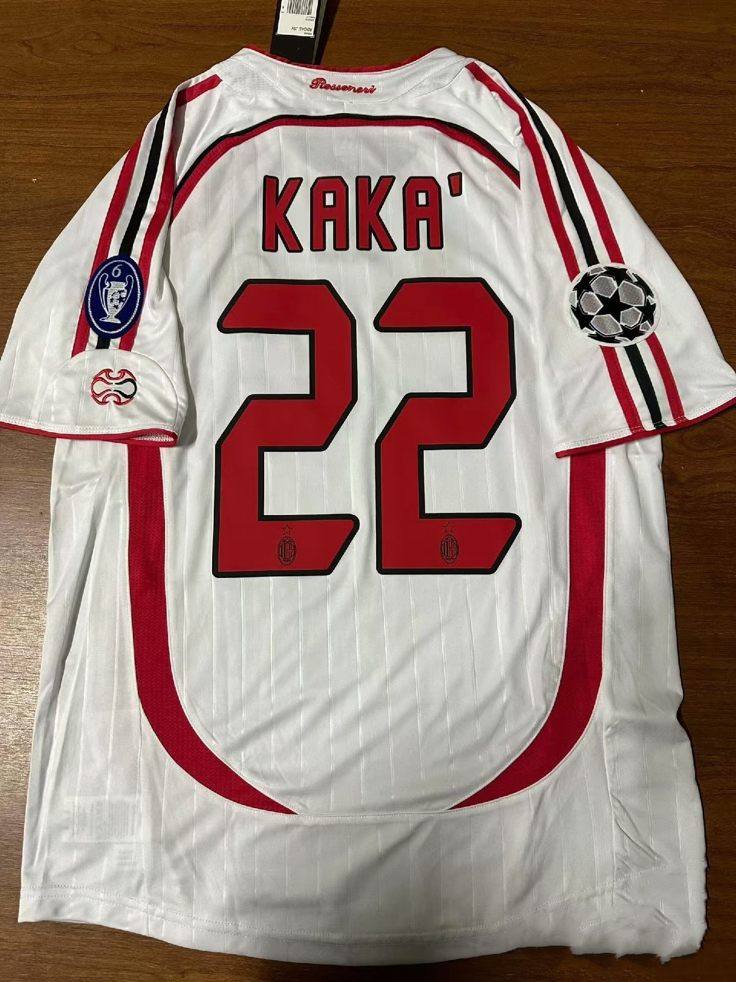 06 07 AC Milan #22 Kaka Jersey L