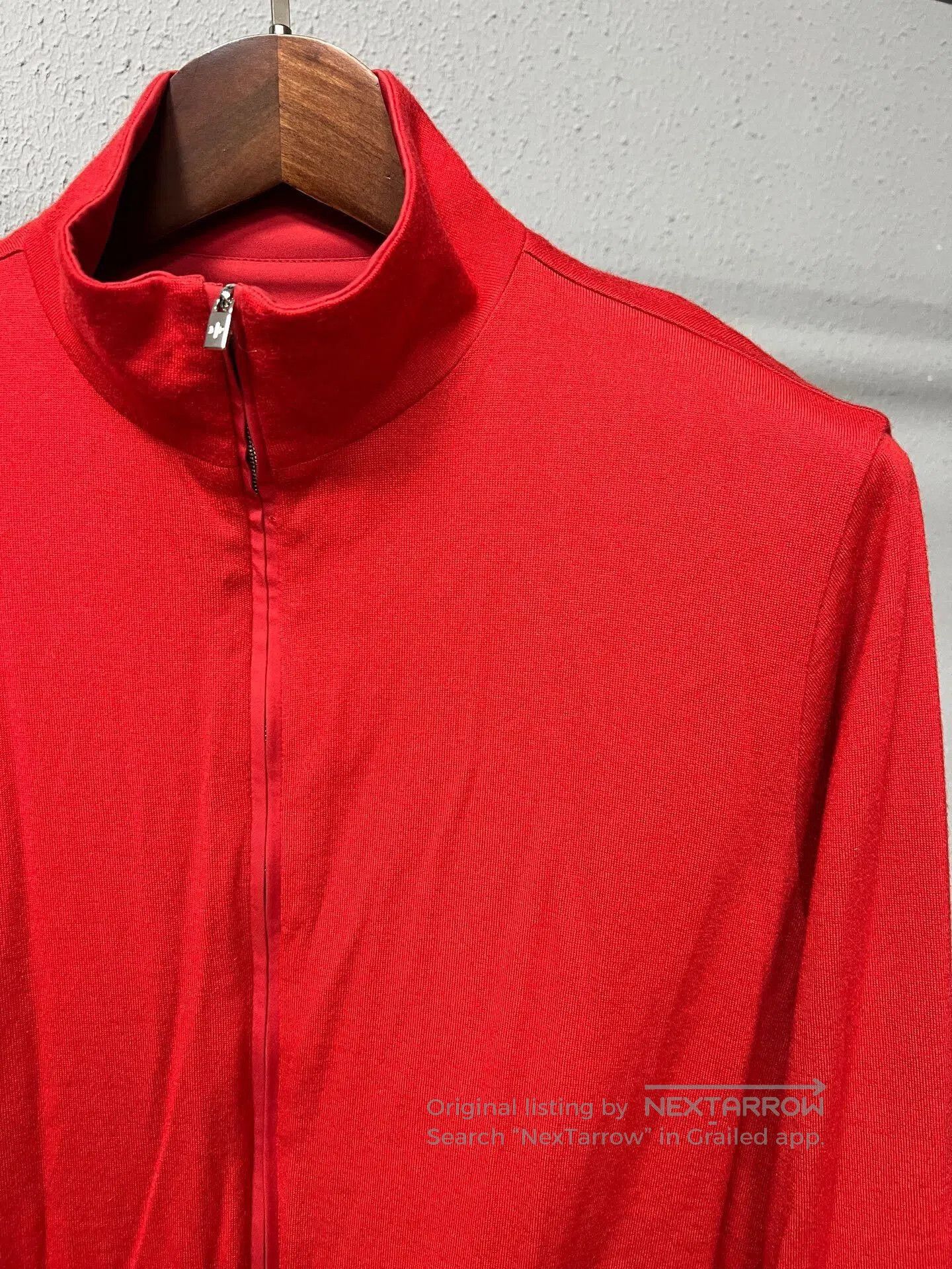 Loro Piana red reversible bomber jacket by Loro Piana. Size US L / EU 52-54 / 3 - 6 Thumbnail