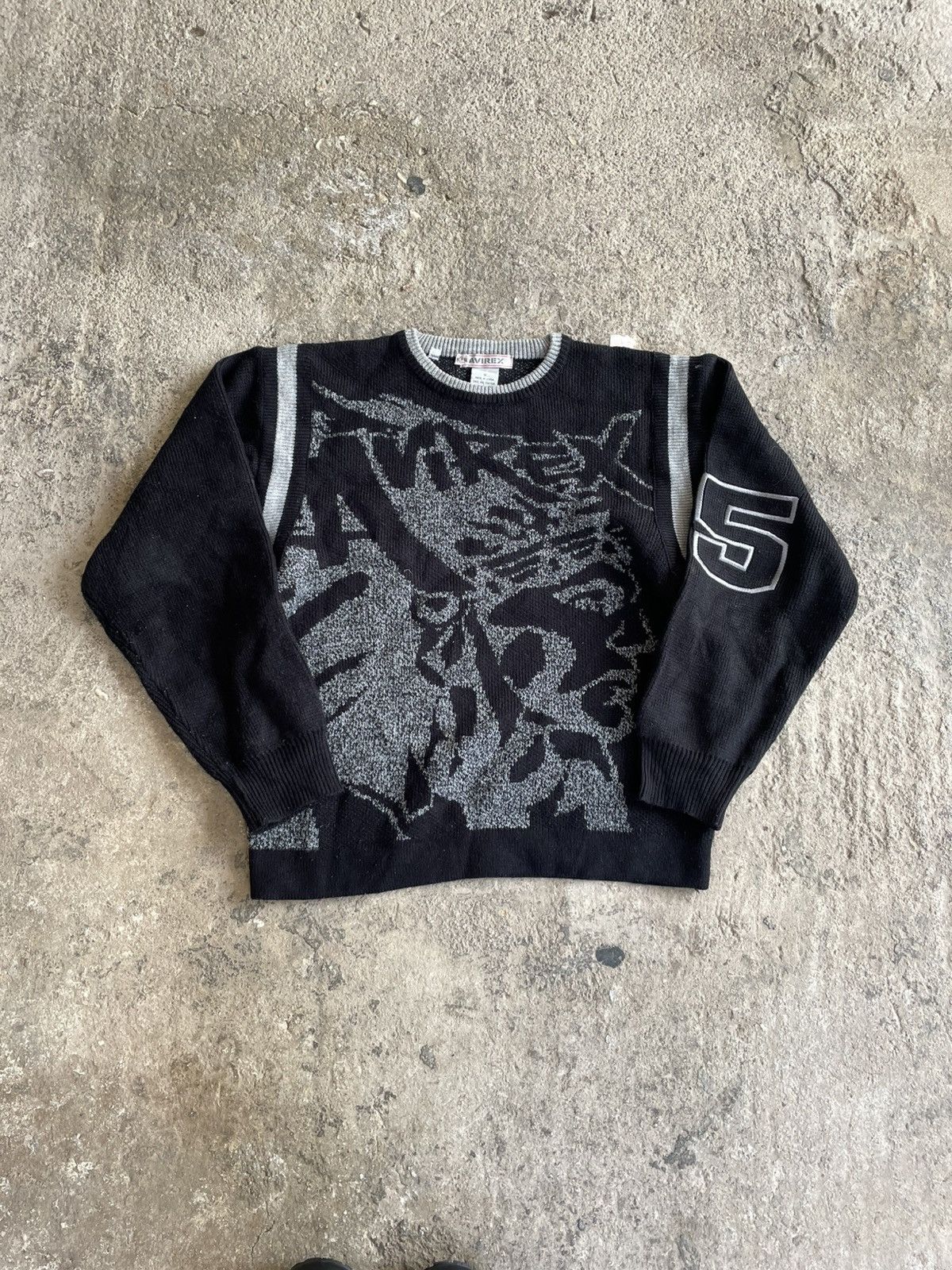 Avirex Avirex graphic knit sweater Size US M / EU 48-50 / 2 - 3 Thumbnail