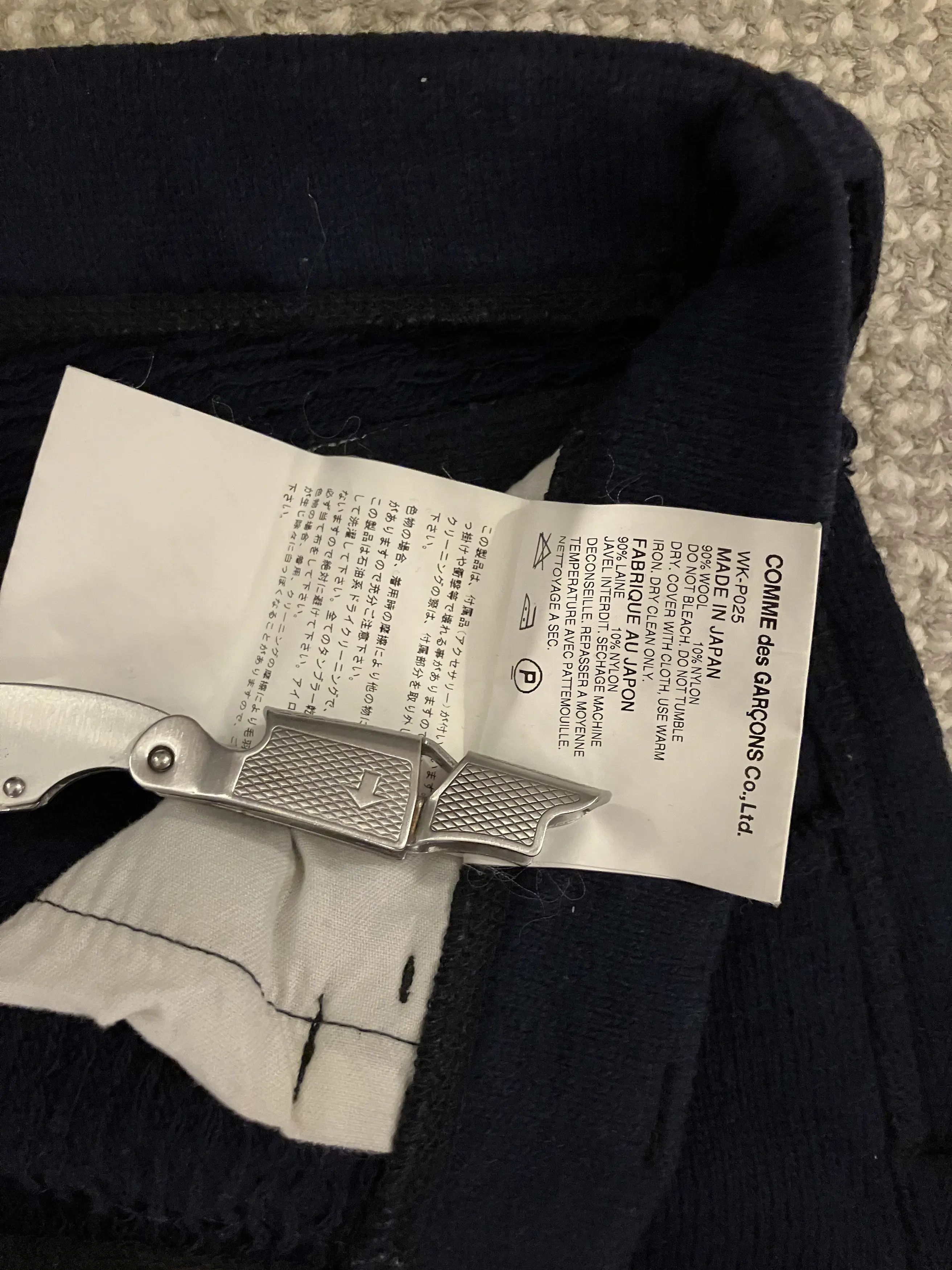 Junya Watanabe AD2003 Junya Watanabe Nordic Knit Wool Pants Size US 32 / EU 48 - 9 Thumbnail