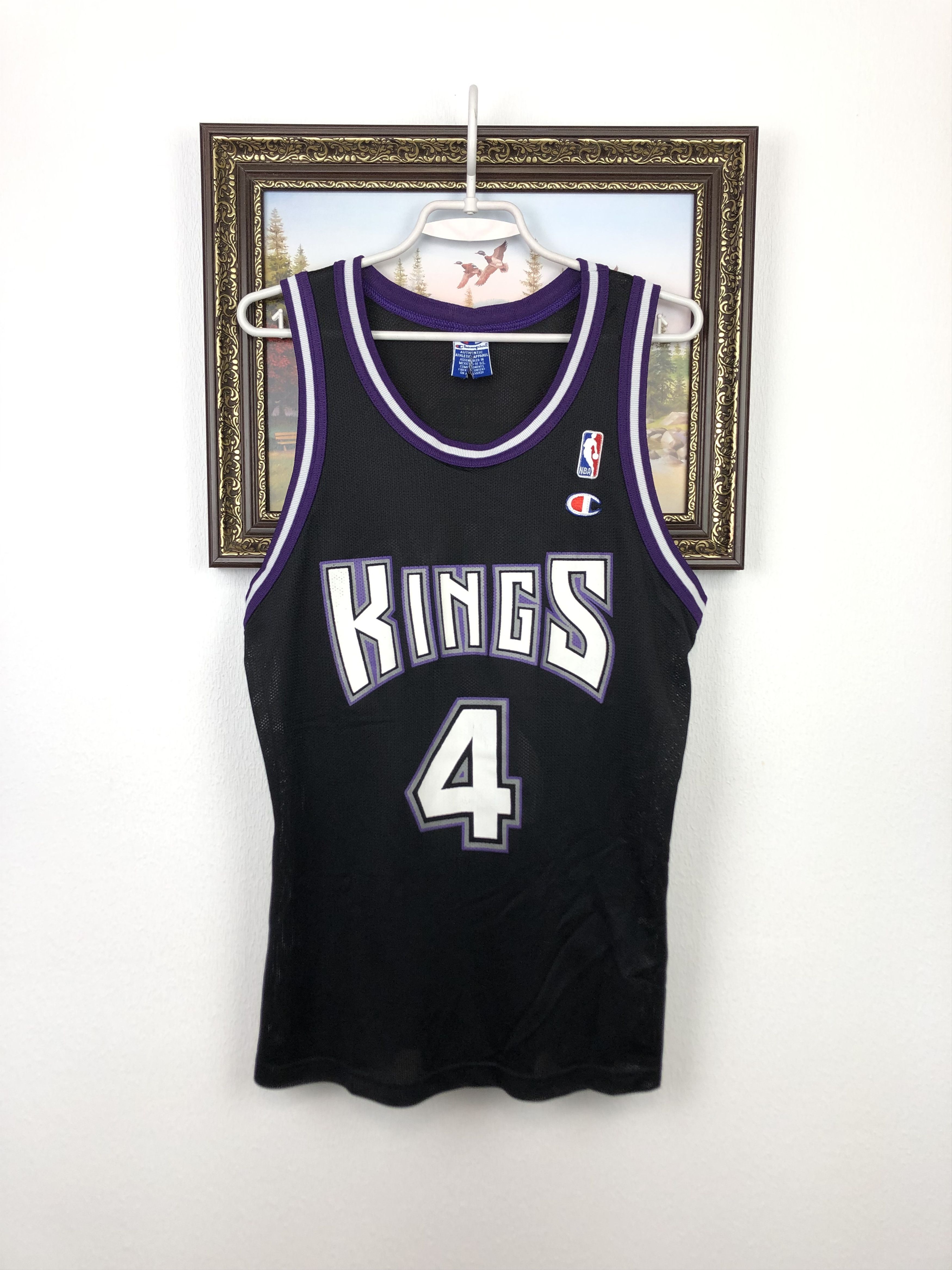 Champion Vintage 90's Corliss Williamson #4 Sacramento Kings Champion Size US M / EU 48-50 / 2 - 1 Thumbnail