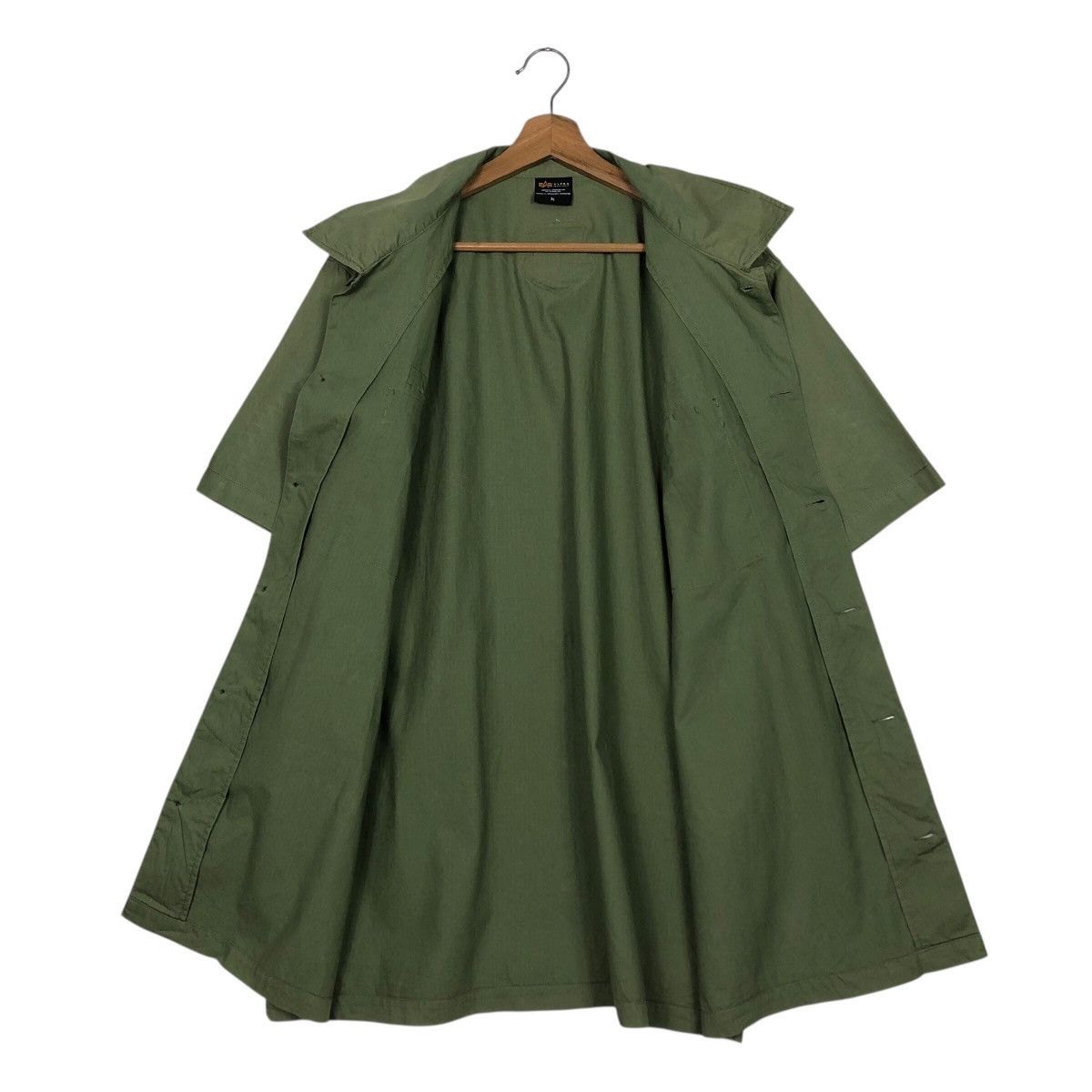 Alpha Industries 📌Vintage Work Shirt Jacket Alpha Industries Military Size US L / EU 52-54 / 3 - 14 Thumbnail