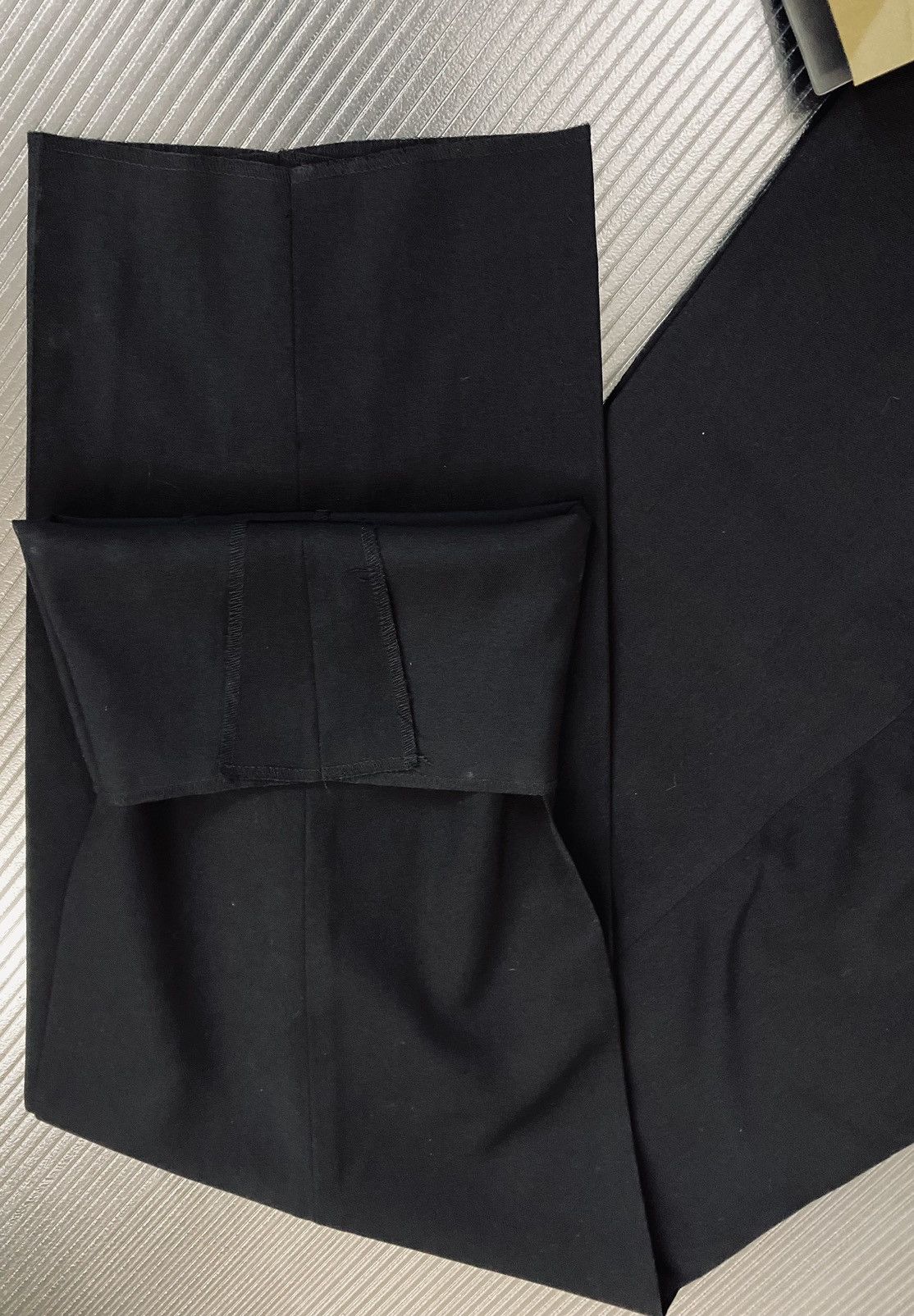 Yohji Yamamoto Yohji Yamamoto 🇯🇵 pour homme Nero dc wool slacks 6 NWT Size US 38 / EU 54 - 8 Thumbnail