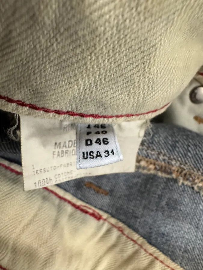 2000s Marithe + Francois Girbaud Blue Faded Jeans