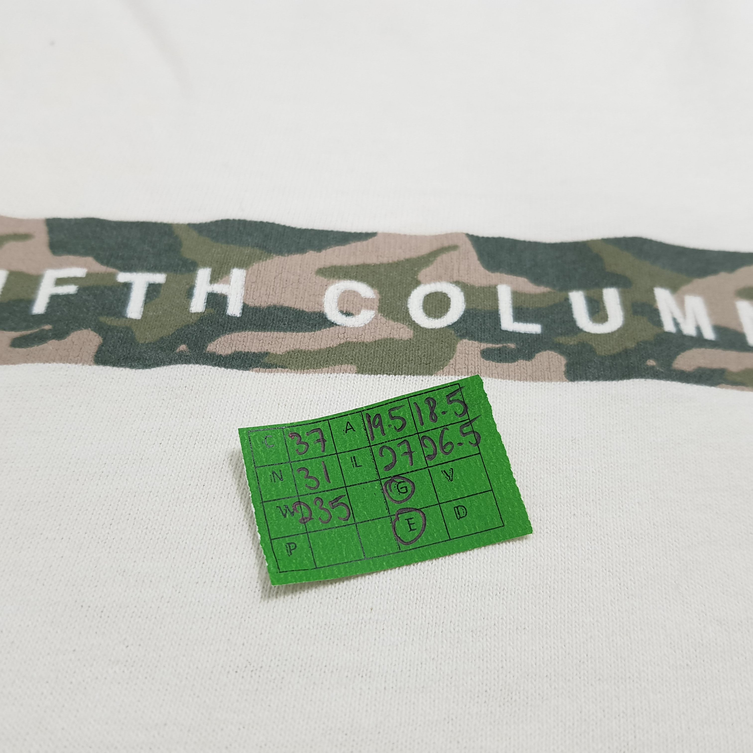 Anvil Fifth Column Camo Bix Logo Tshirt Size US M / EU 48-50 / 2 - 7 Thumbnail