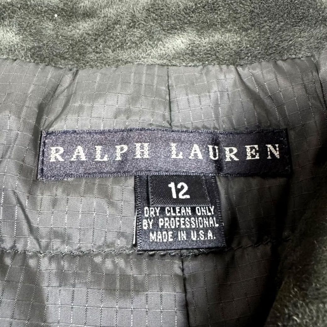 Ralph Lauren Vintage Ralph Lauren Jacket Womens 12 Black Label USA Made Suede Size XL / US 12-14 / IT 48-50 - 4 Thumbnail