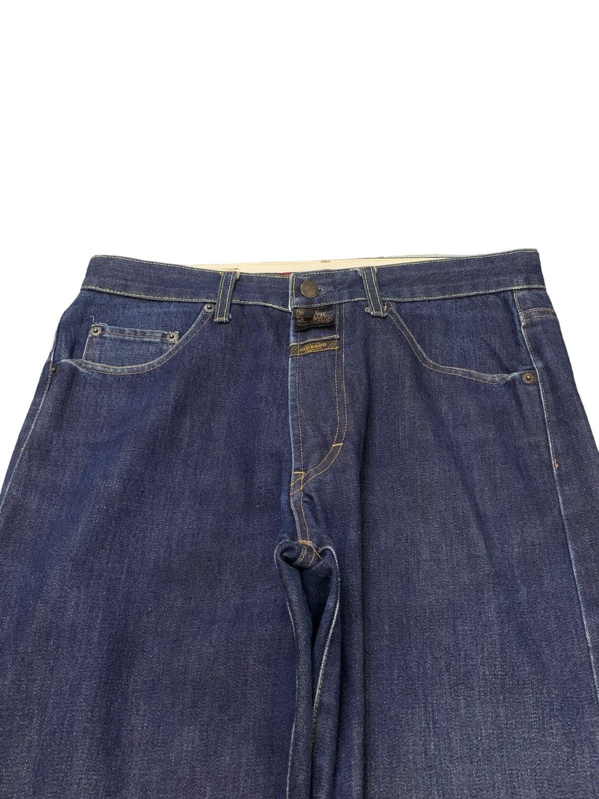 Marithe + Francois Girbaud × Pelle Pelle Marithe Francois Girbaud Raw Baggy Loose Jeans Size US 30 / EU 46 - 5 Thumbnail