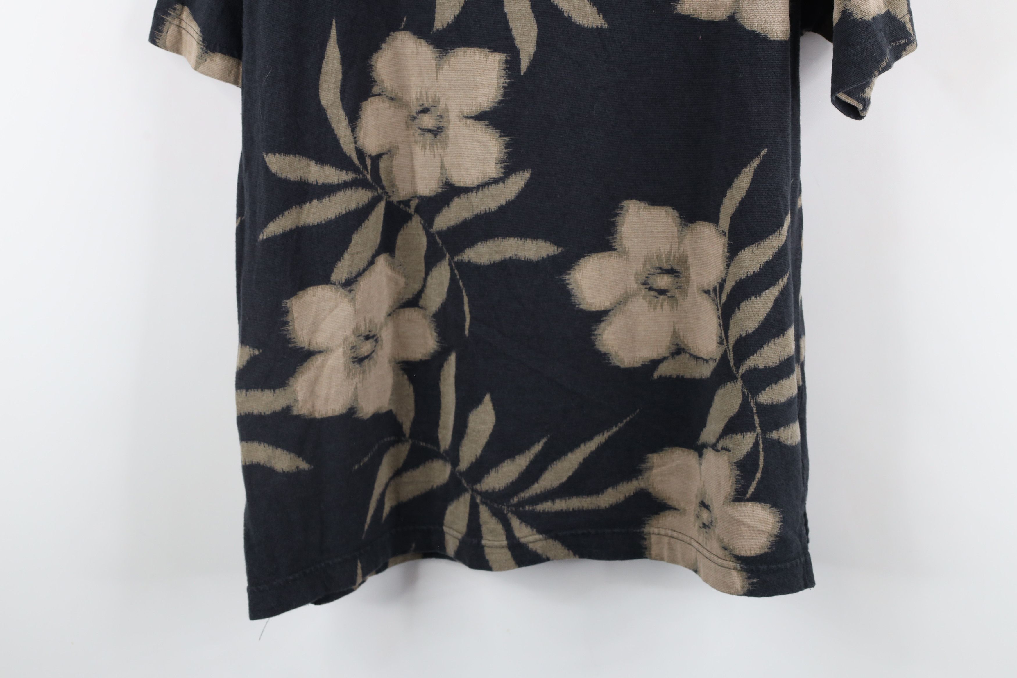 Vintage Vintage 90s Streetwear Abstract Flower Collared Polo Shirt Size US M / EU 48-50 / 2 - 9 Thumbnail