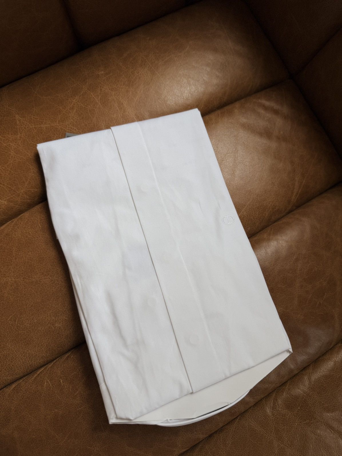 Dior White CD Icon White Shirt Size 40R - 4 Thumbnail